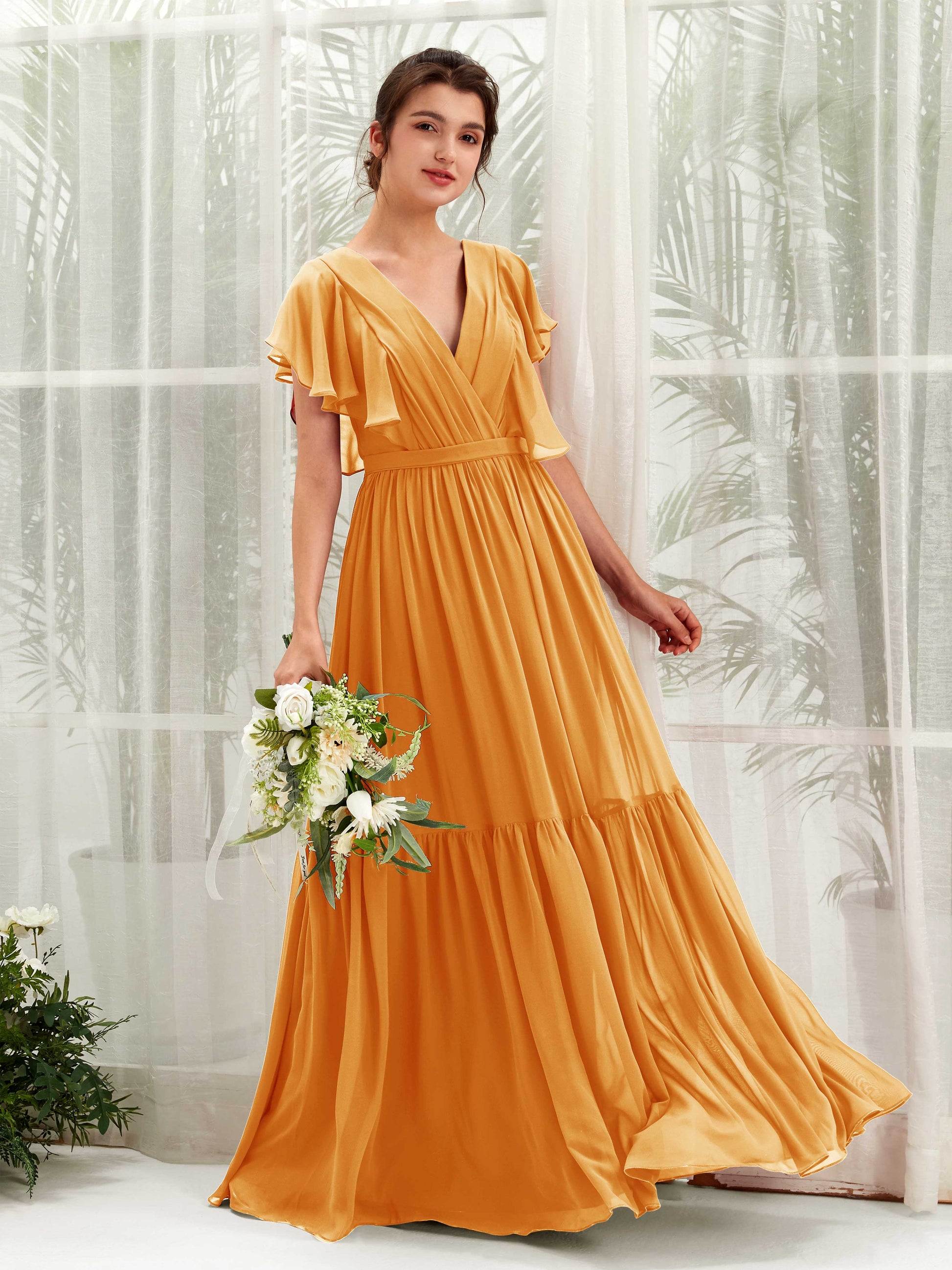 Chaya Mango Maxi Dress