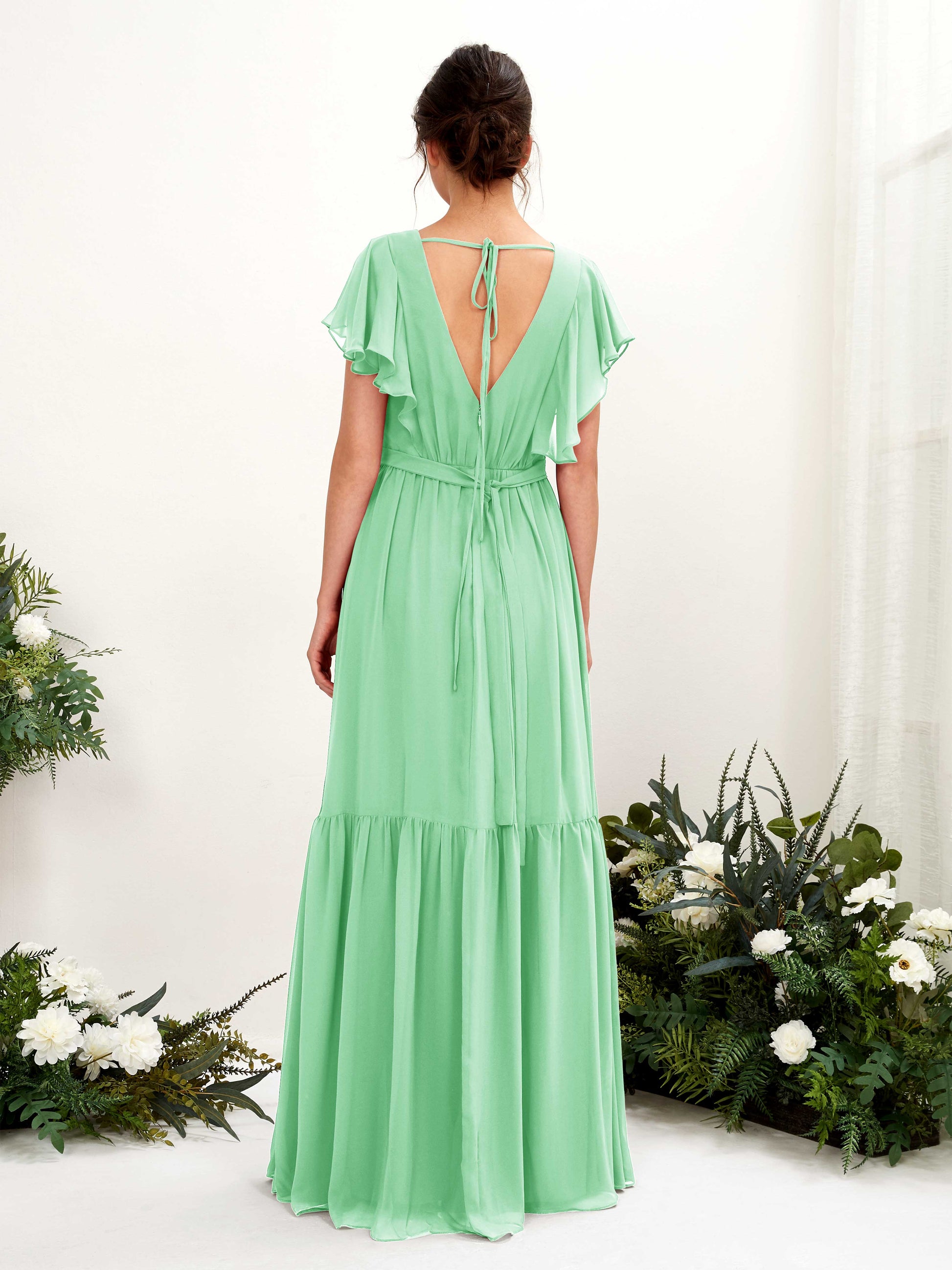 Chaya Mint Green Maxi Dress