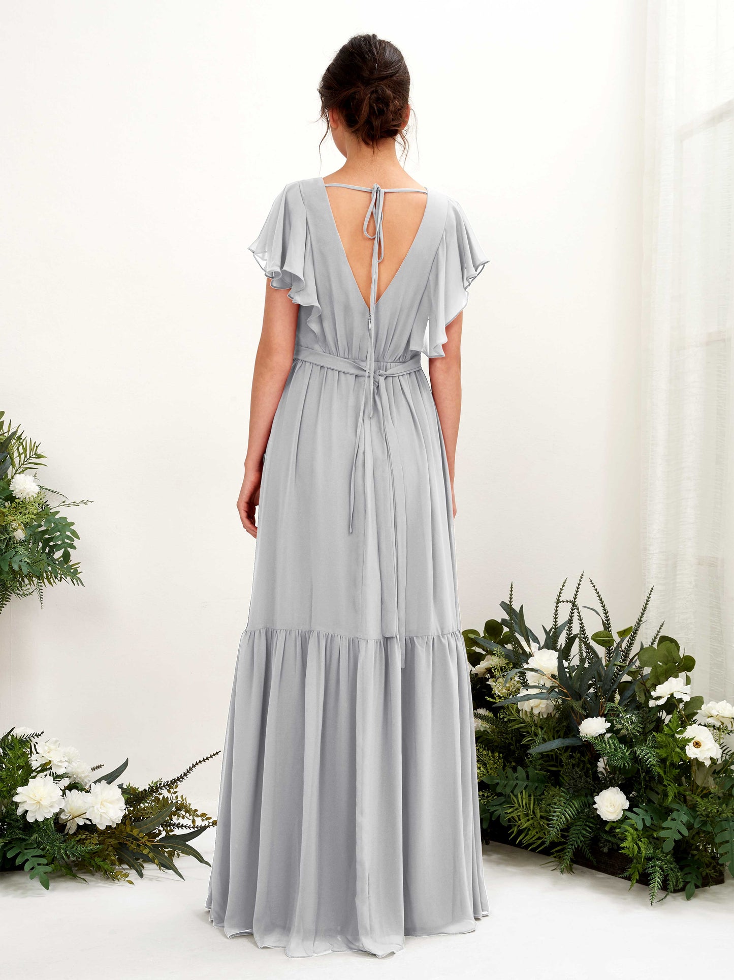 Chaya Silver Maxi Dress