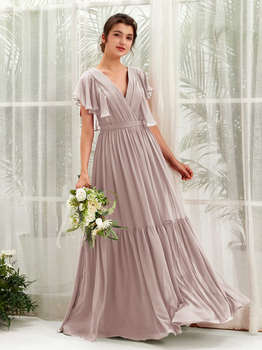 Chaya Taupe Maxi Dress