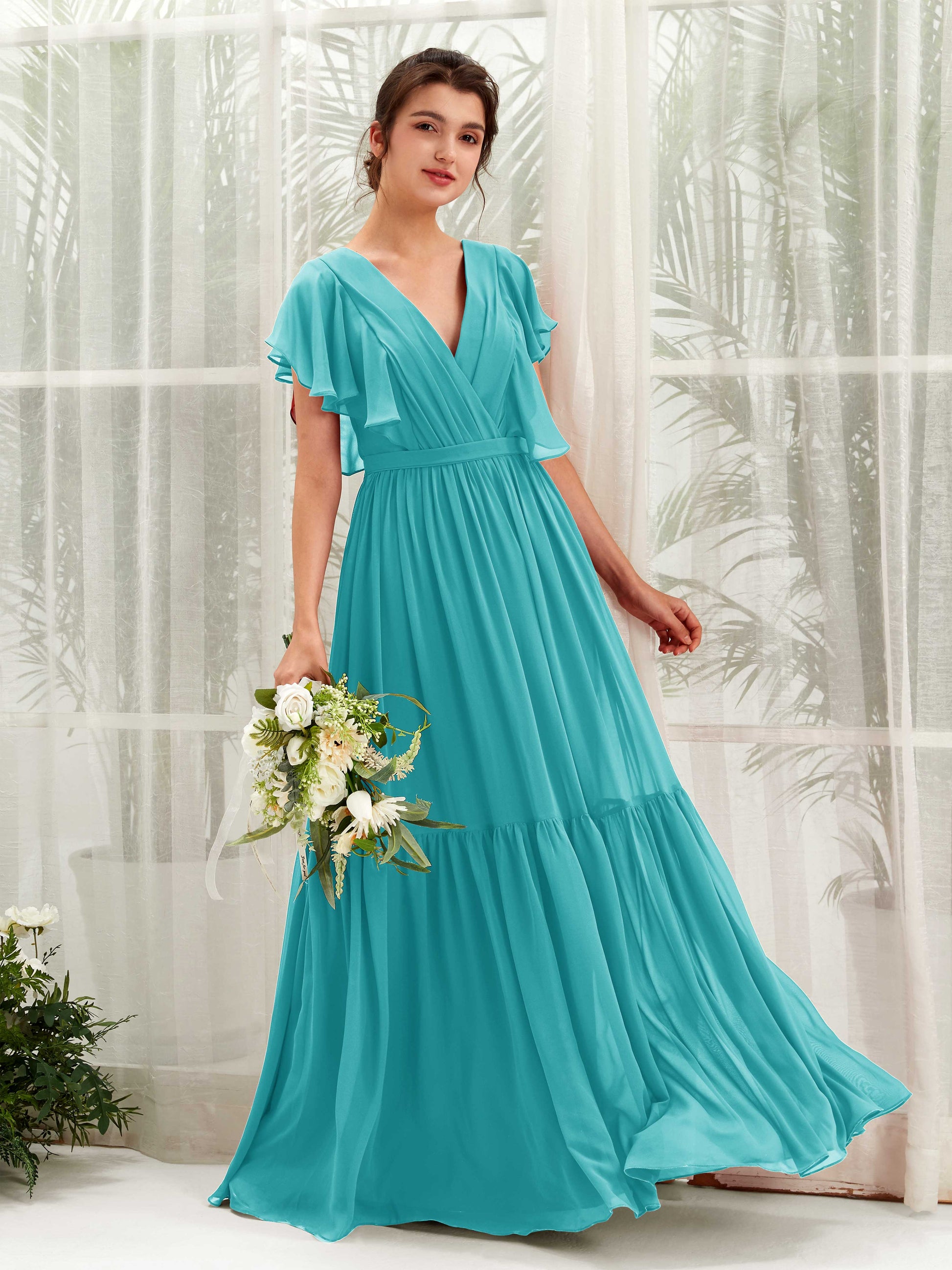 Chaya Turquoise Maxi Dress