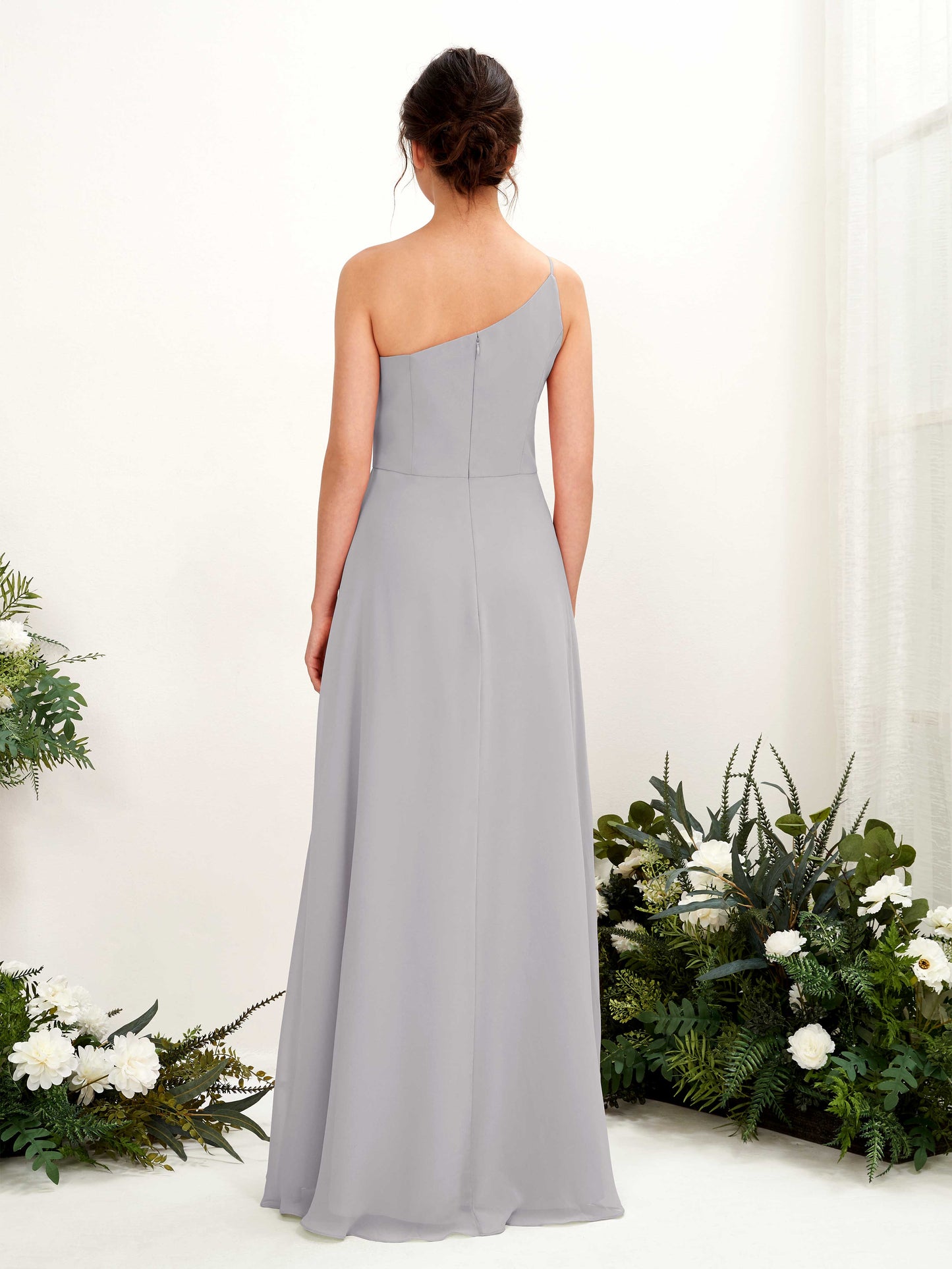 Crystal Dove One Shoulder Maxi Dress