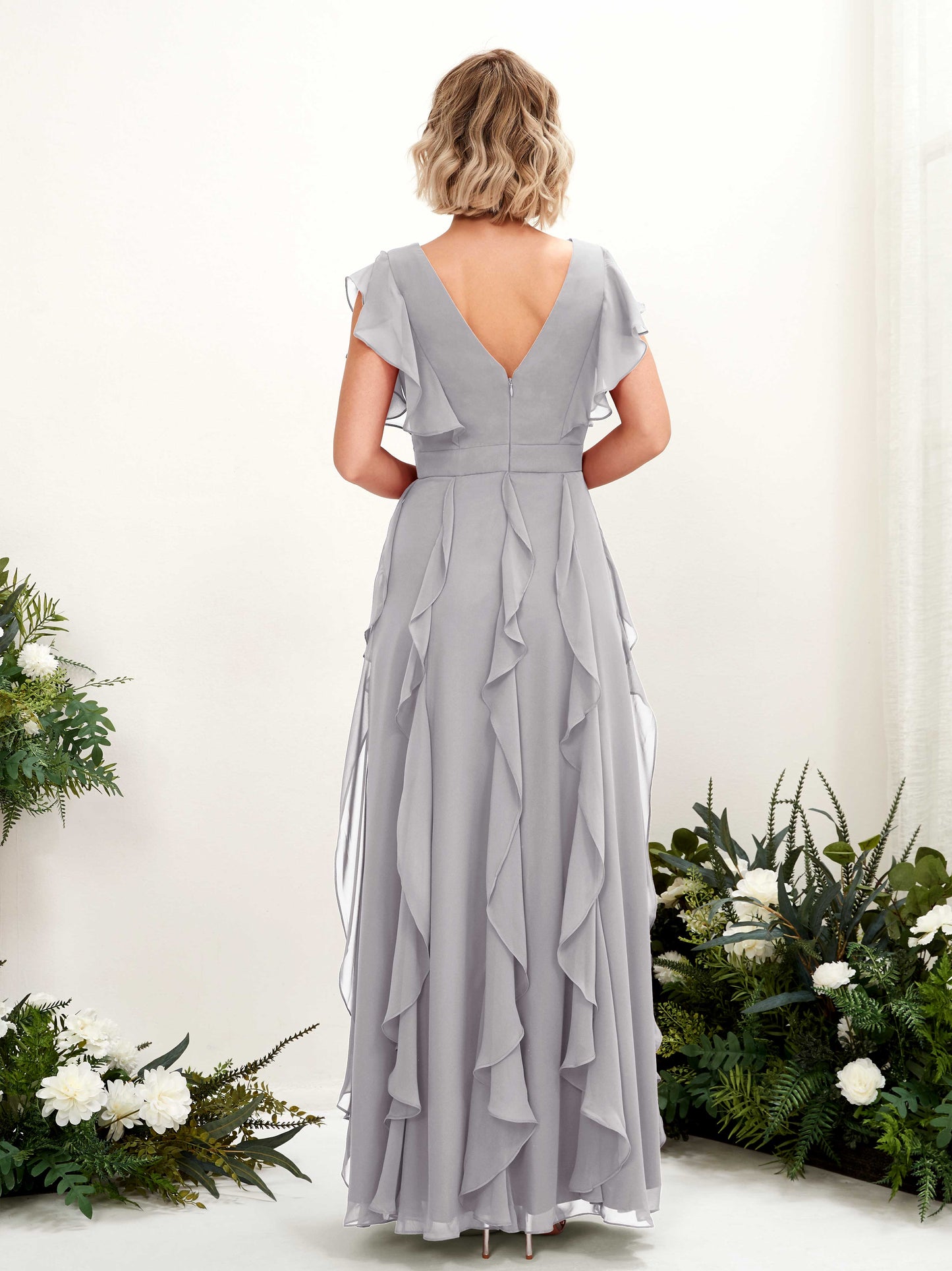 Cynthia Dove Sleeveless Maxi Dress