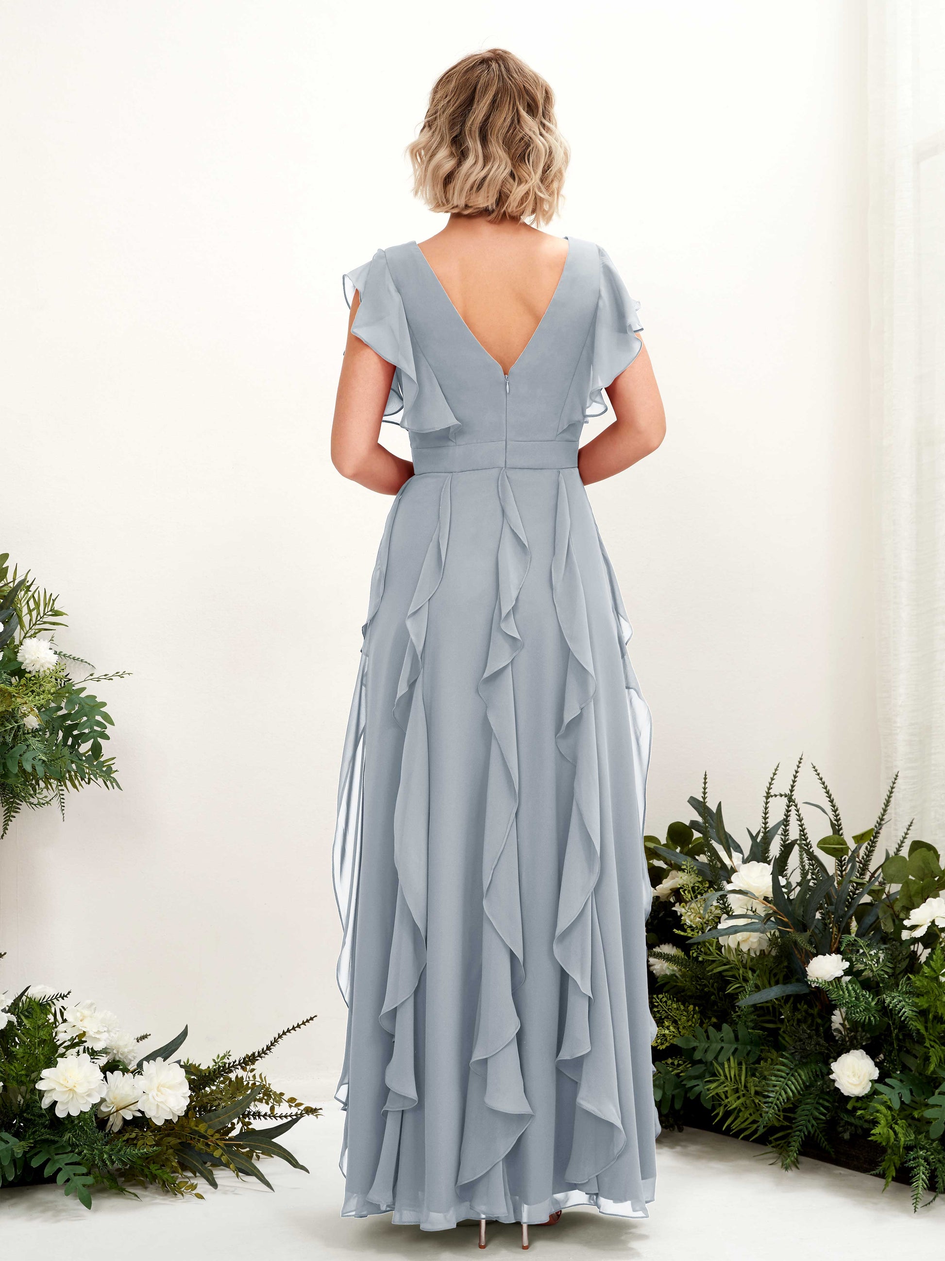 Cynthia Dusty Blue-Upgrade Sleeveless Maxi Dress