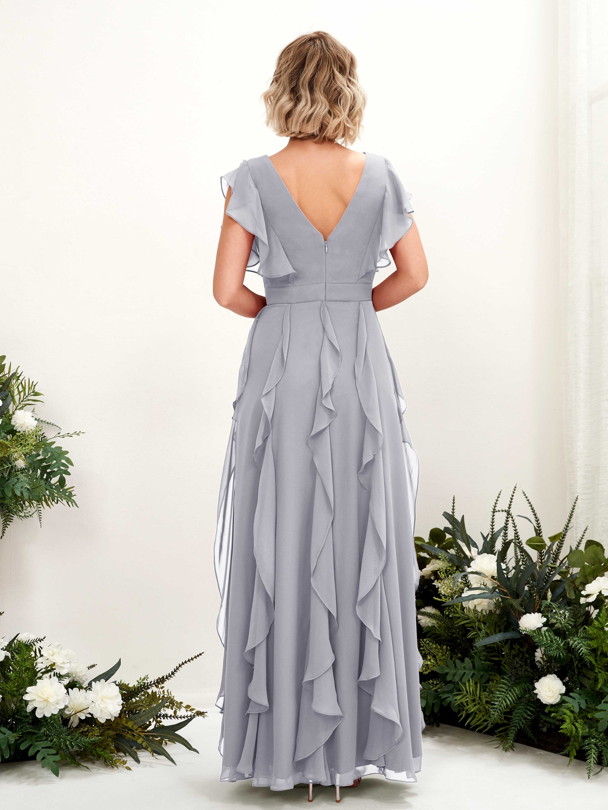 Cynthia Dusty Lavender Sleeveless Maxi Dress