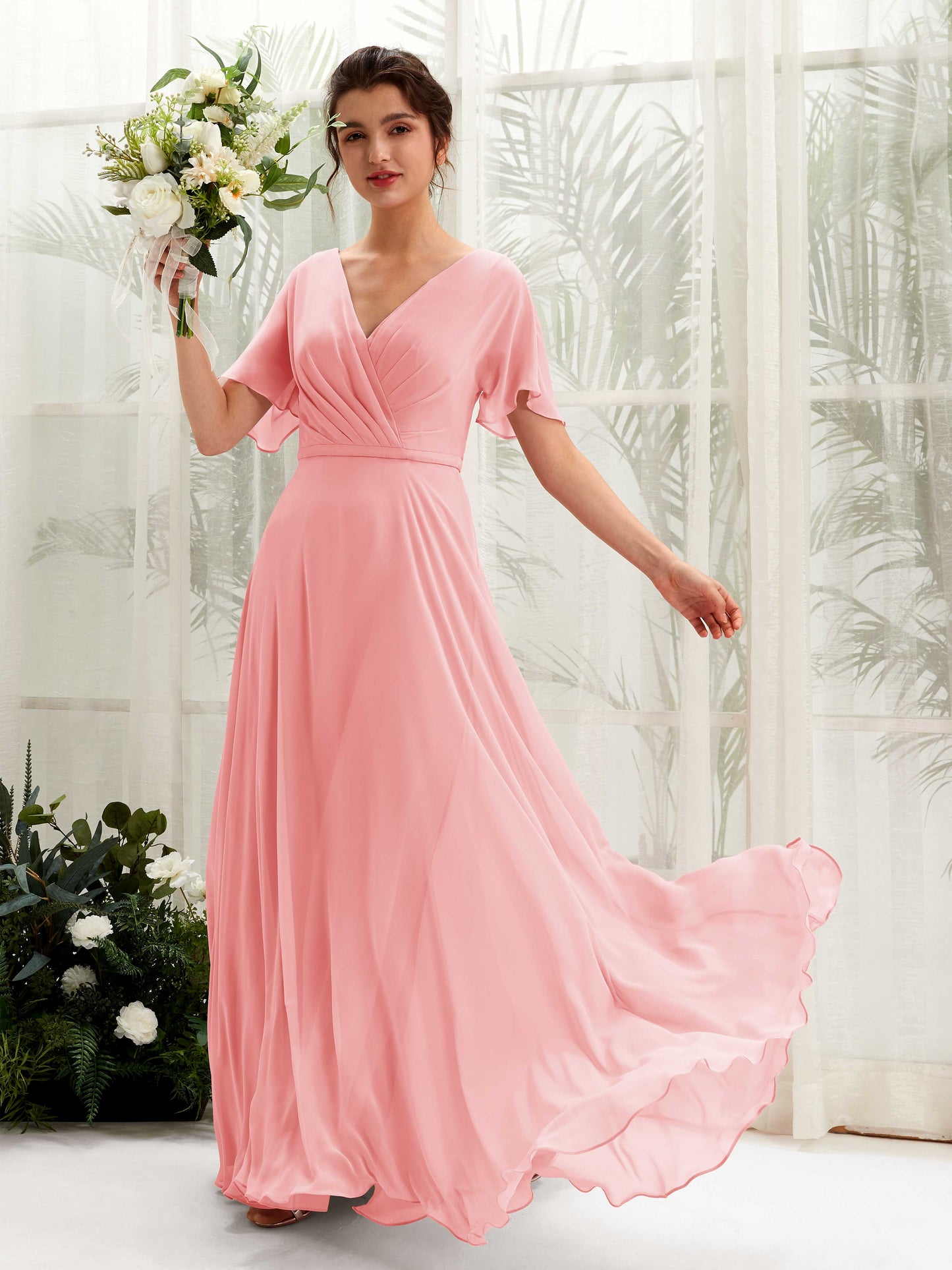 Daphne Ballet Pink Maxi Dress