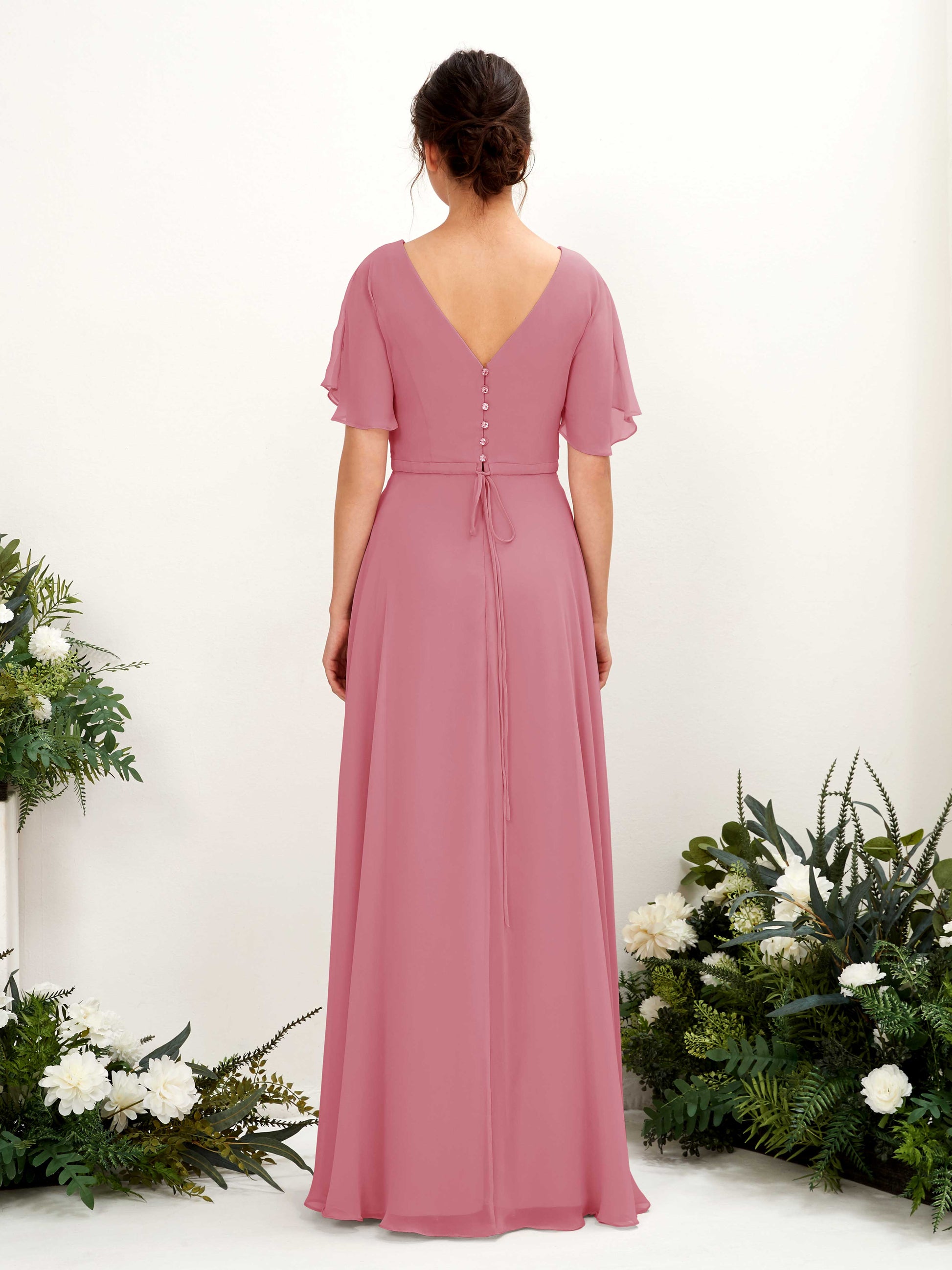 Daphne Desert Rose Maxi Dress