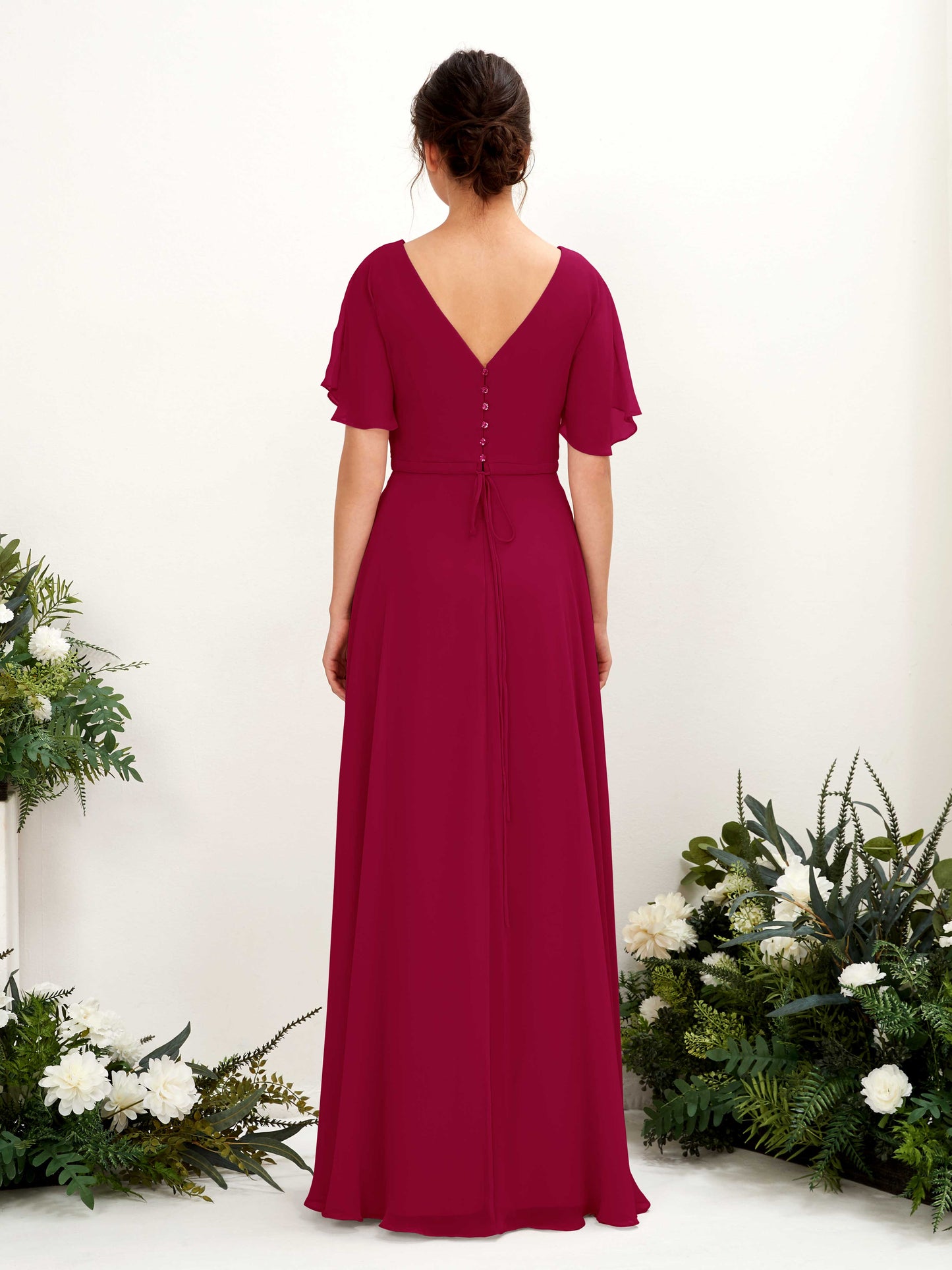 Daphne Jester Red Maxi Dress