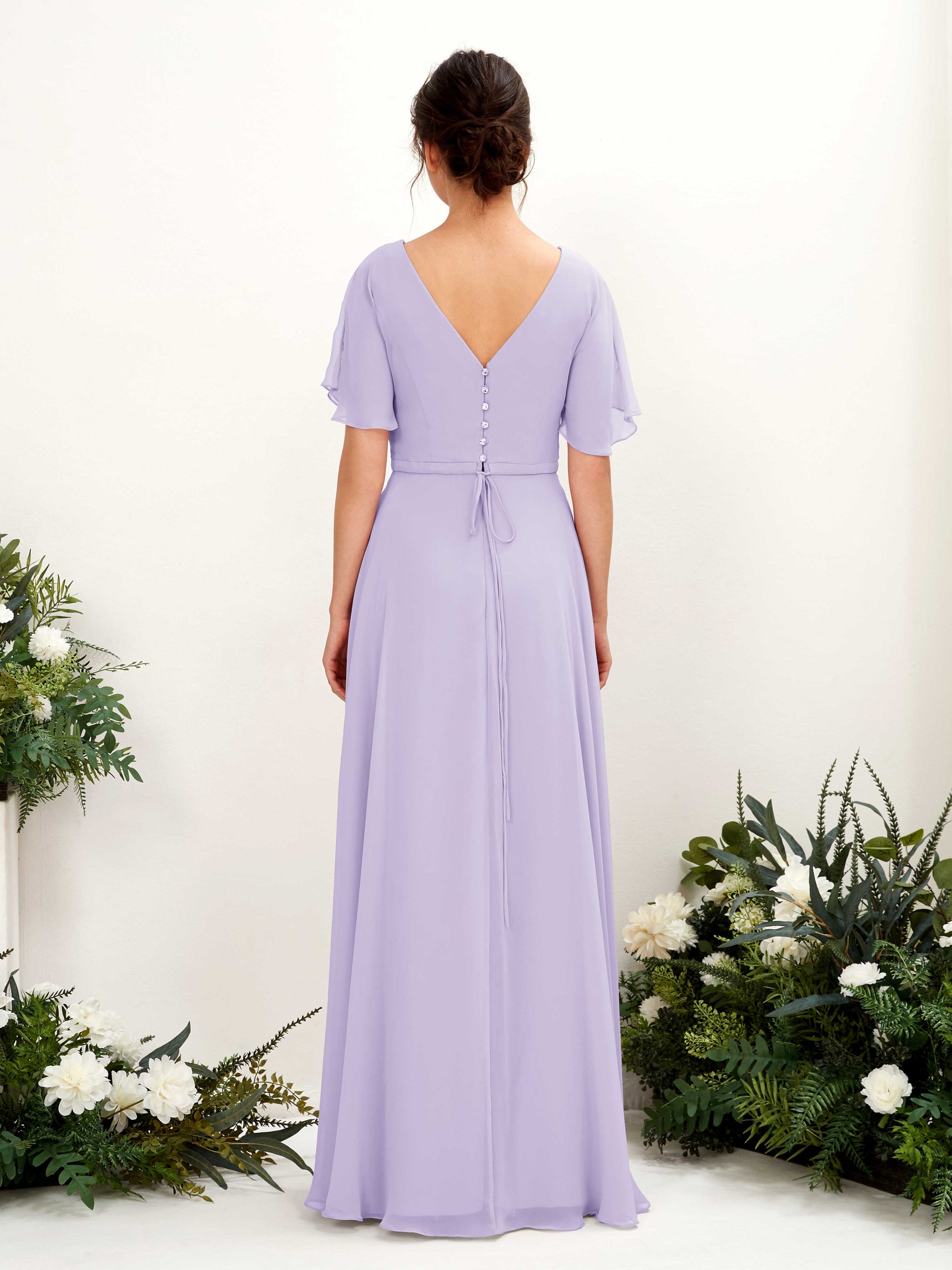 Daphne Lilac Maxi Dress