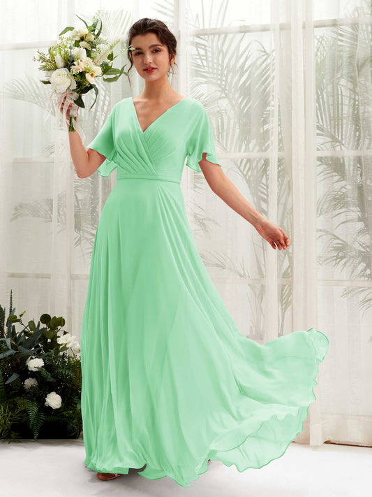 Daphne Mint Green Maxi Dress