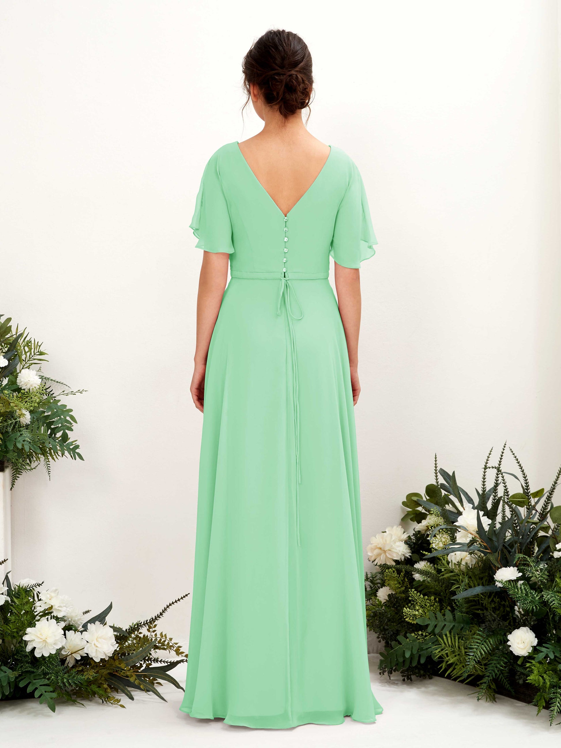 Daphne Mint Green Maxi Dress