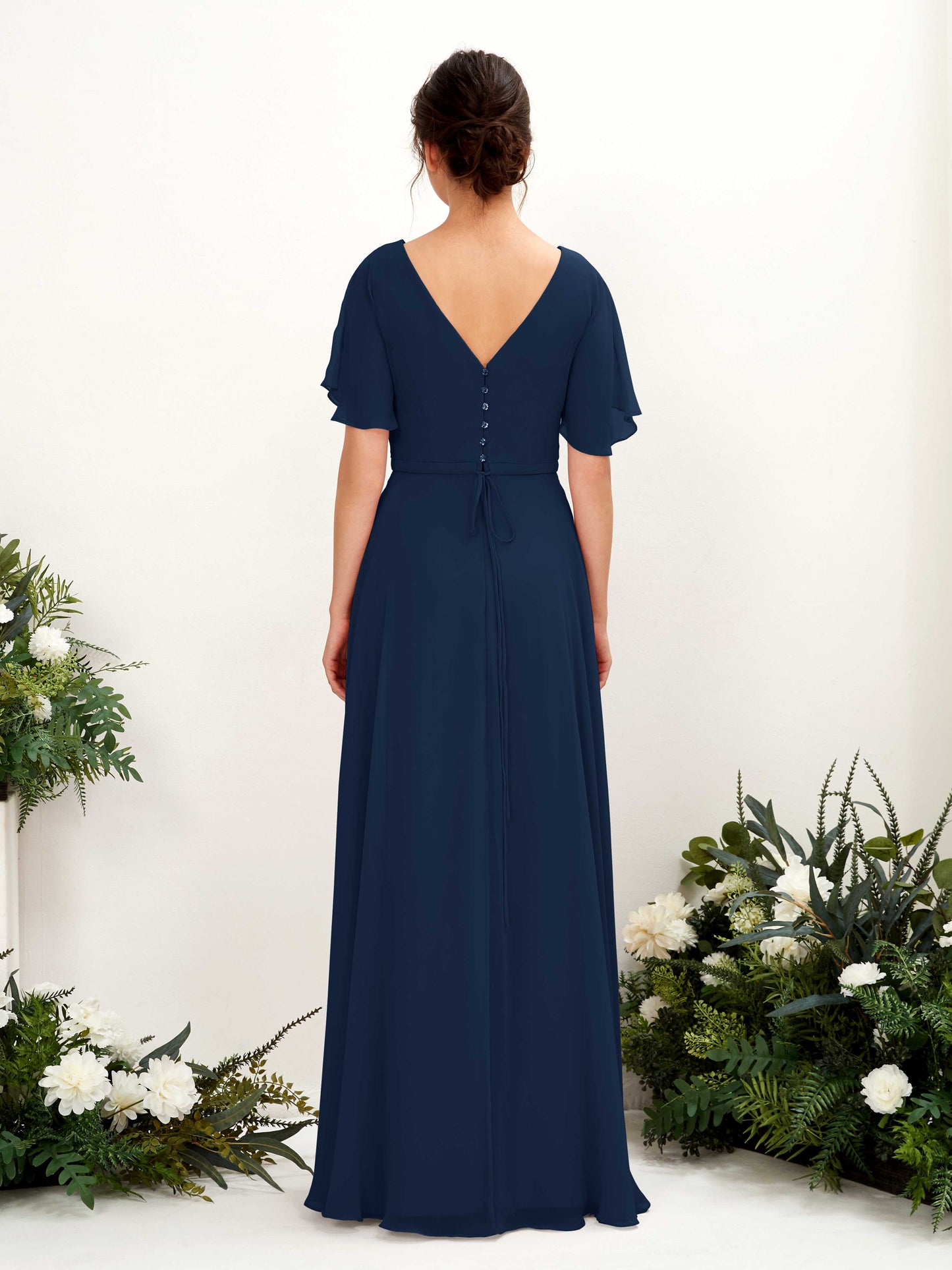 Daphne Navy Maxi Dress