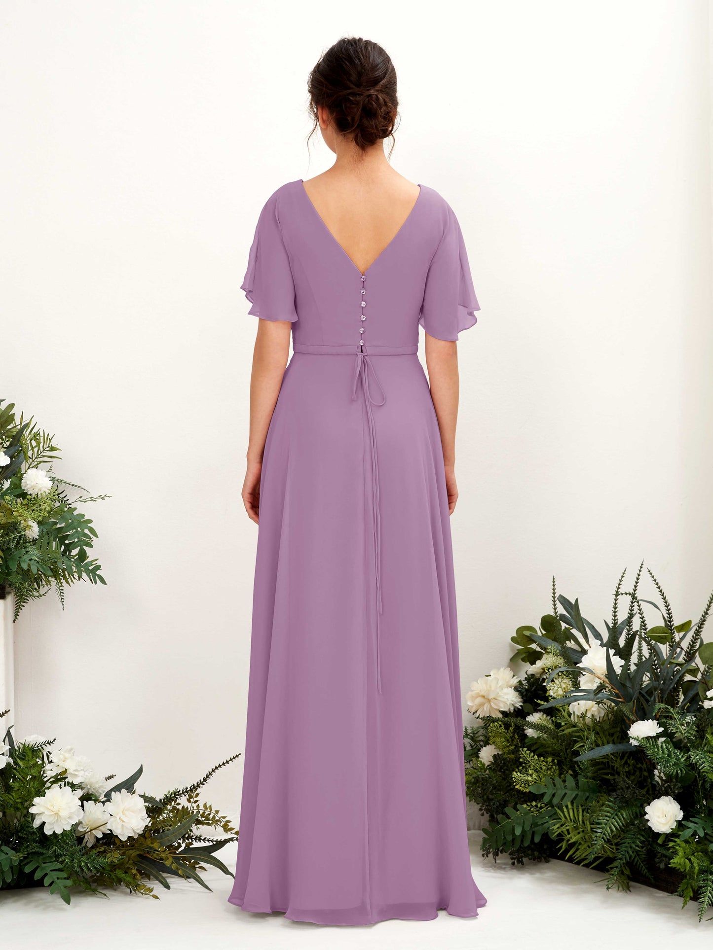 Daphne Orchid Mist Maxi Dress