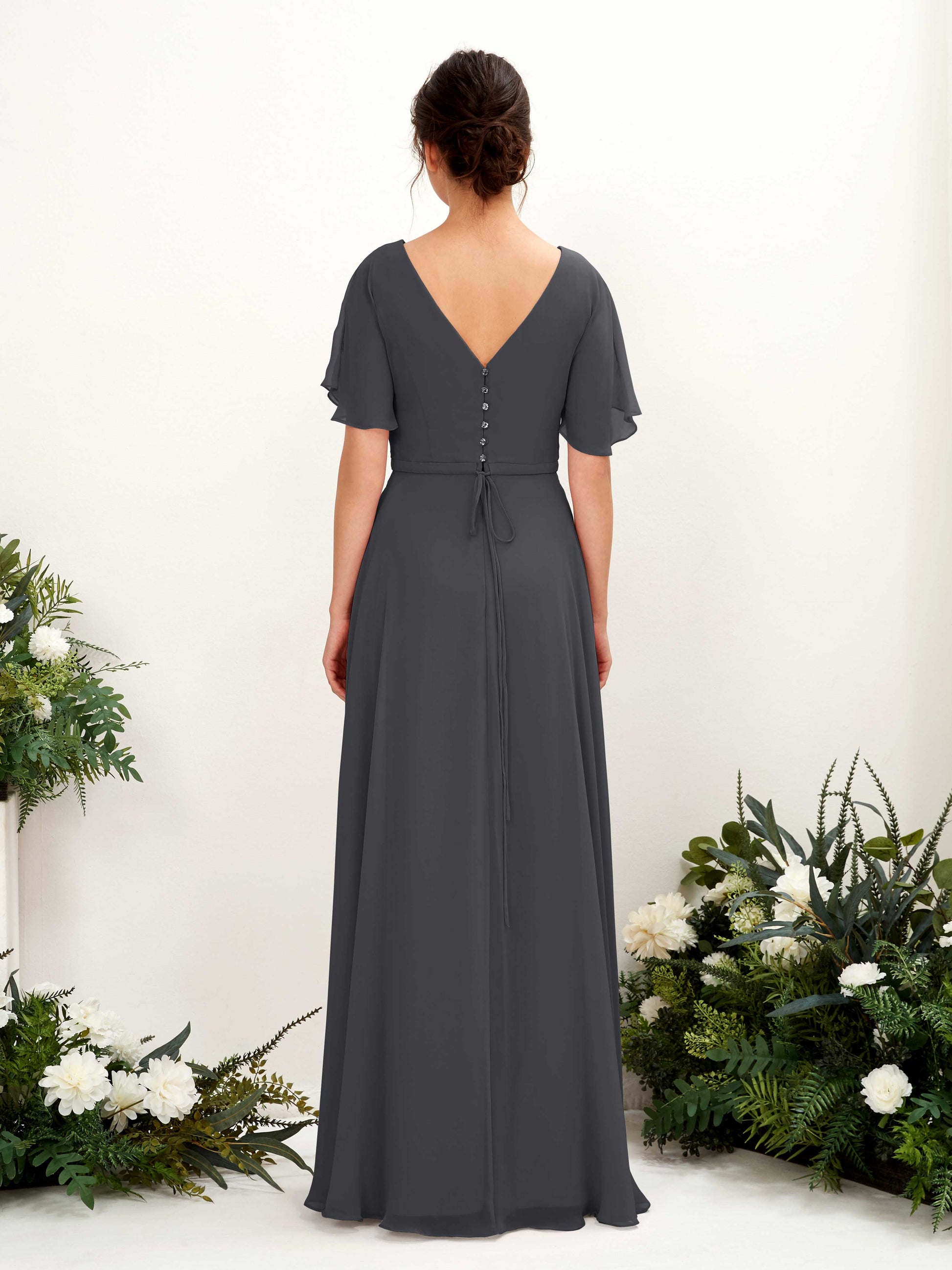 Daphne Pewter Maxi Dress