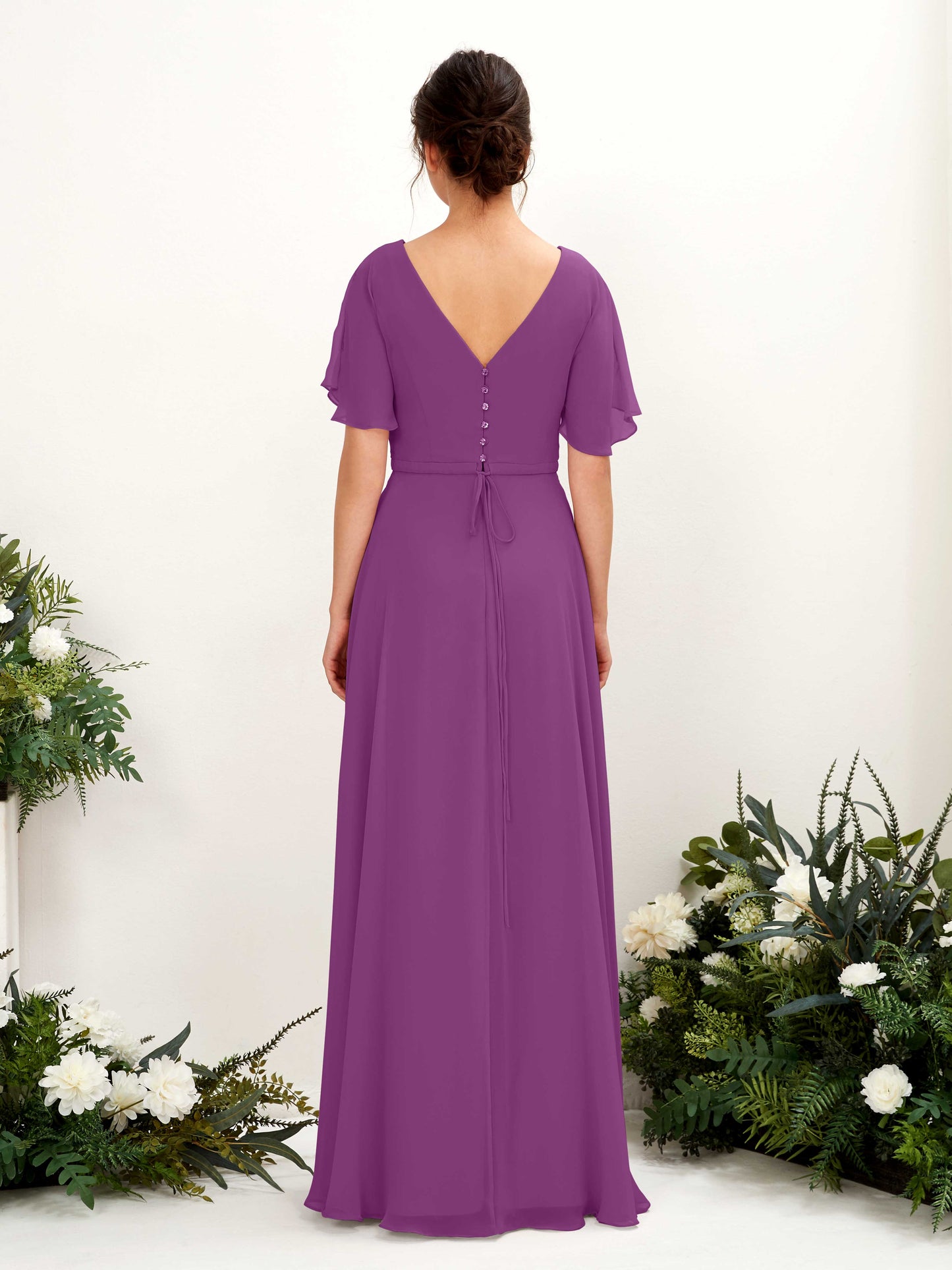 Daphne Purple Maxi Dress