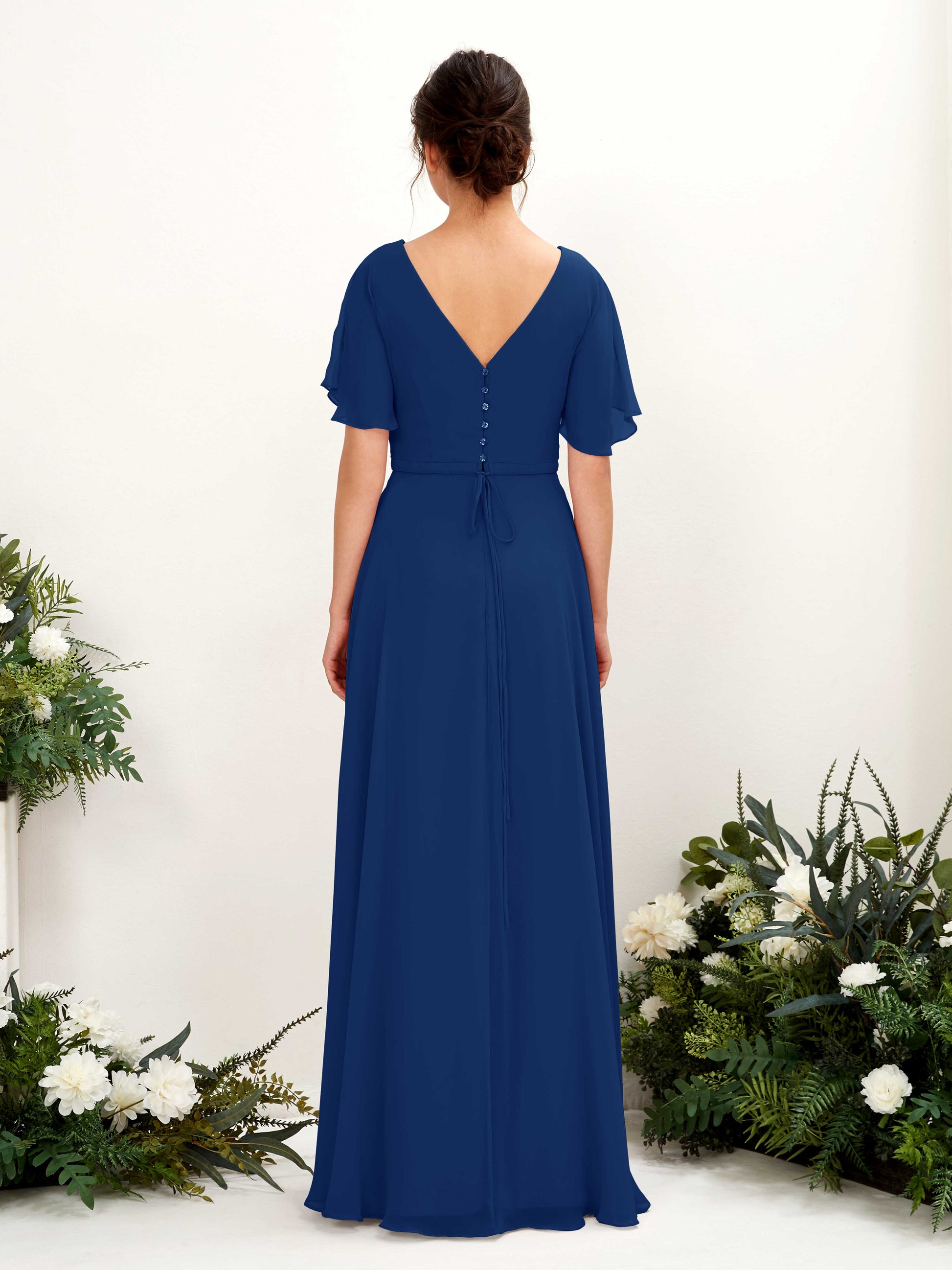 Daphne Royal Blue Maxi Dress