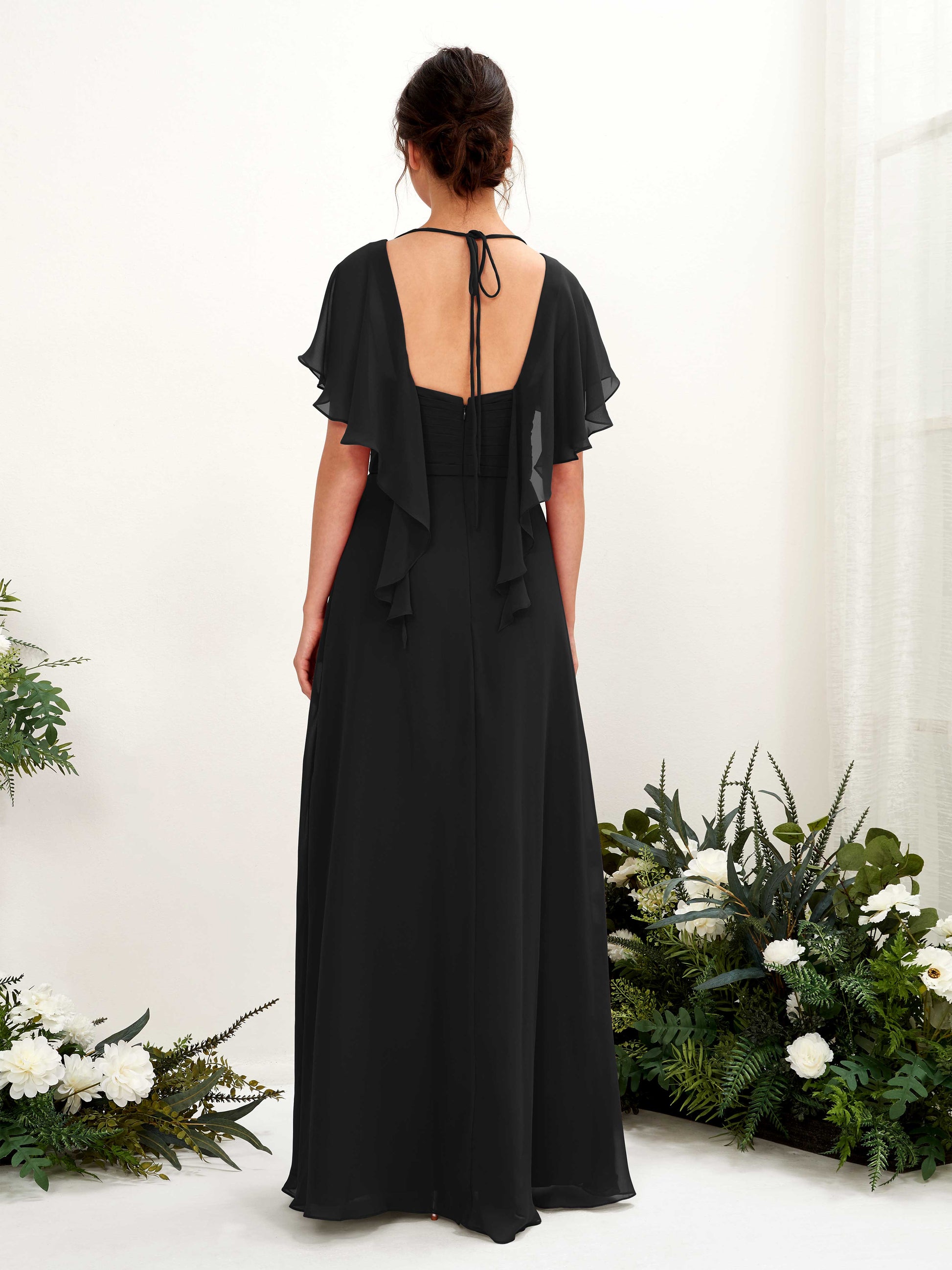 Darlene Black Maxi Dress