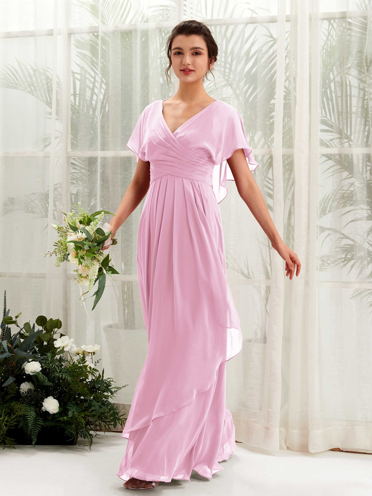 Darlene Candy Pink Maxi Dress