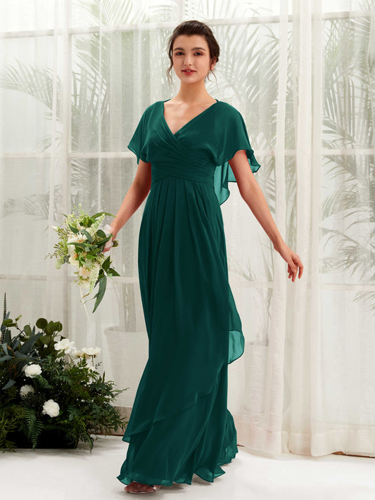 Darlene Dark Emerald Maxi Dress