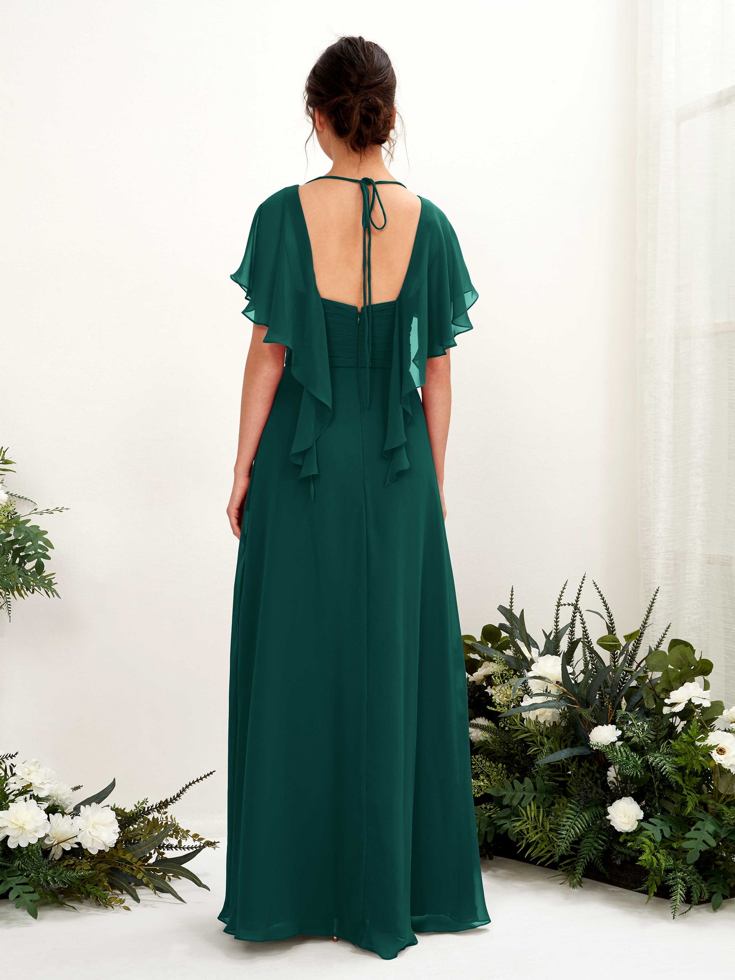 Darlene Dark Emerald Maxi Dress