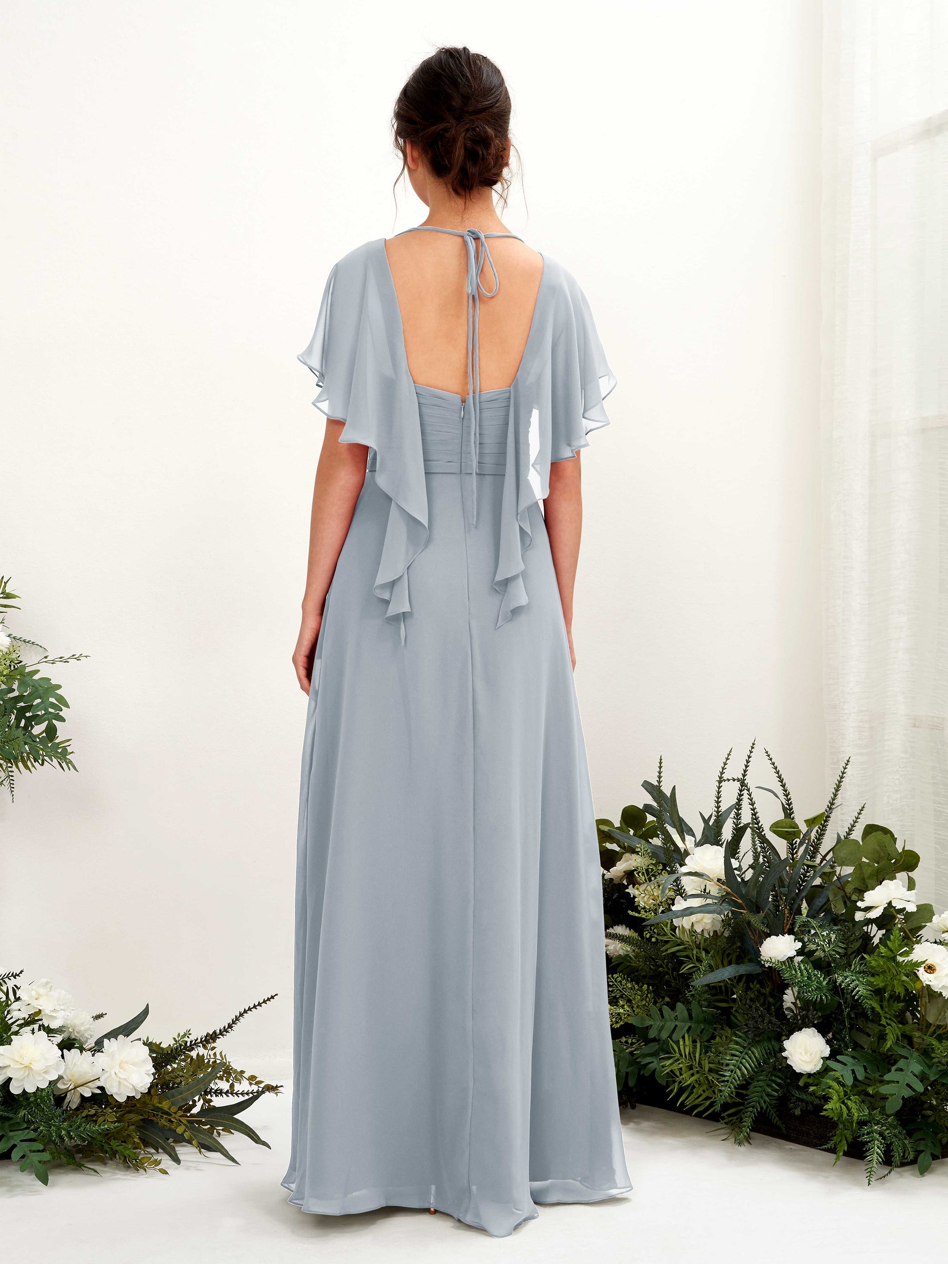 Darlene Dusty Blue-Upgrade Maxi Dress