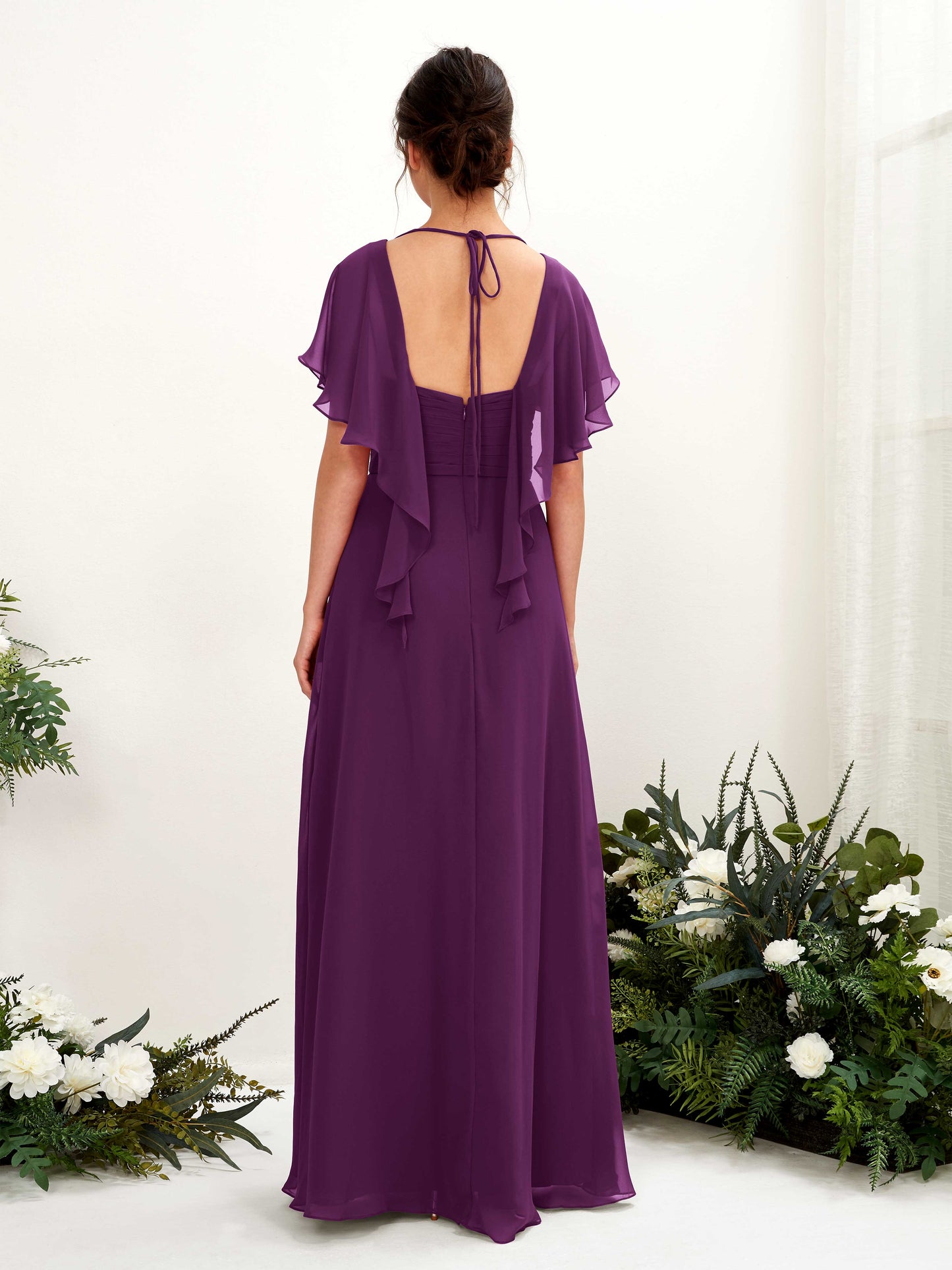 Darlene Grape Maxi Dress