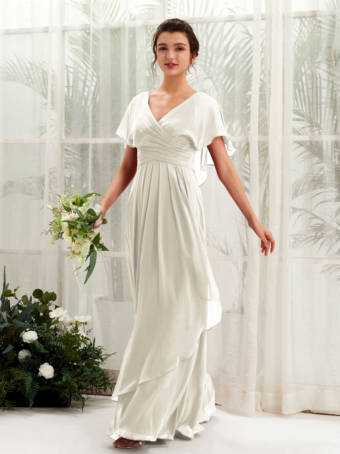 Darlene Ivory Maxi Dress