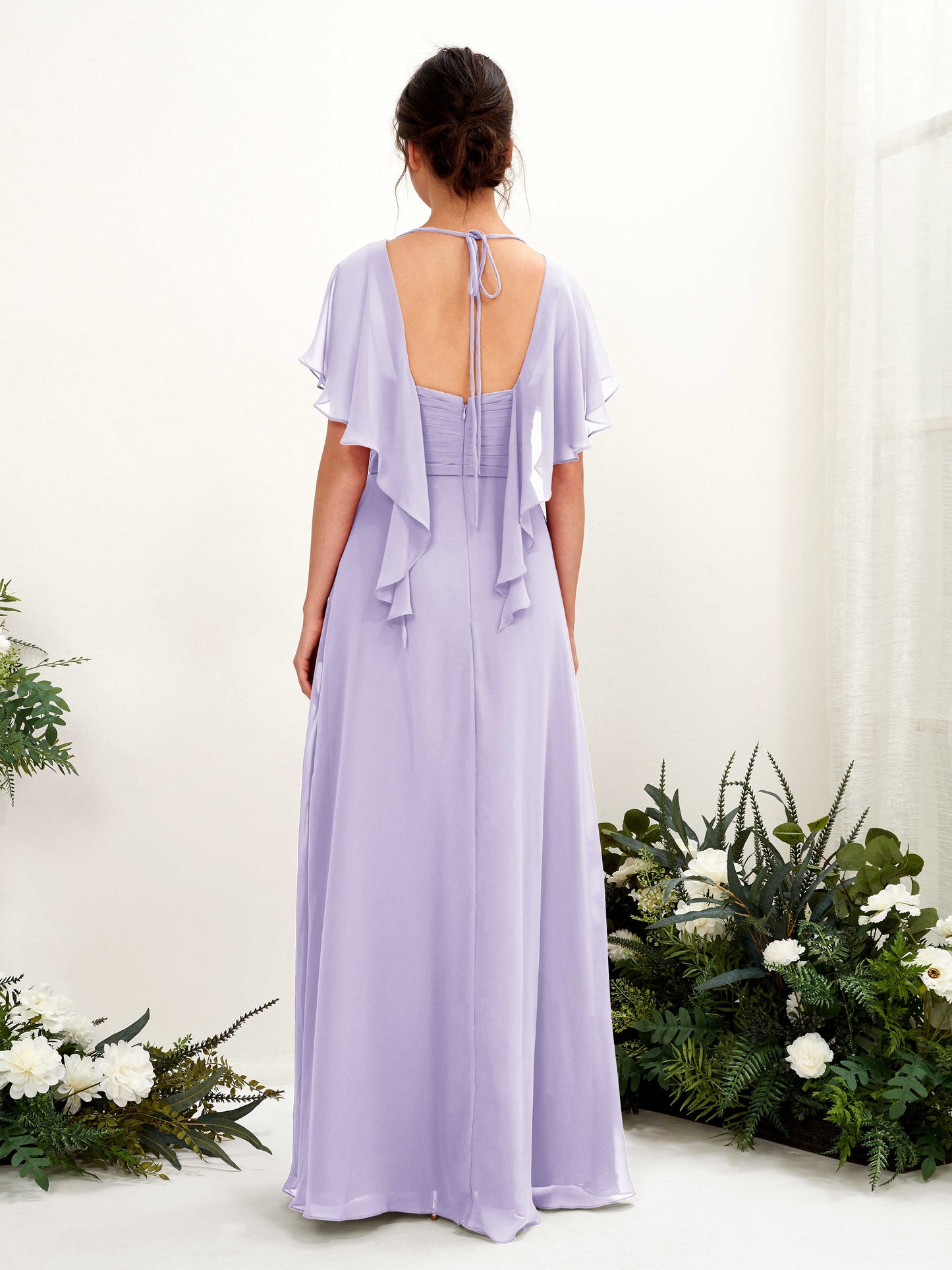 Darlene Lilac Maxi Dress