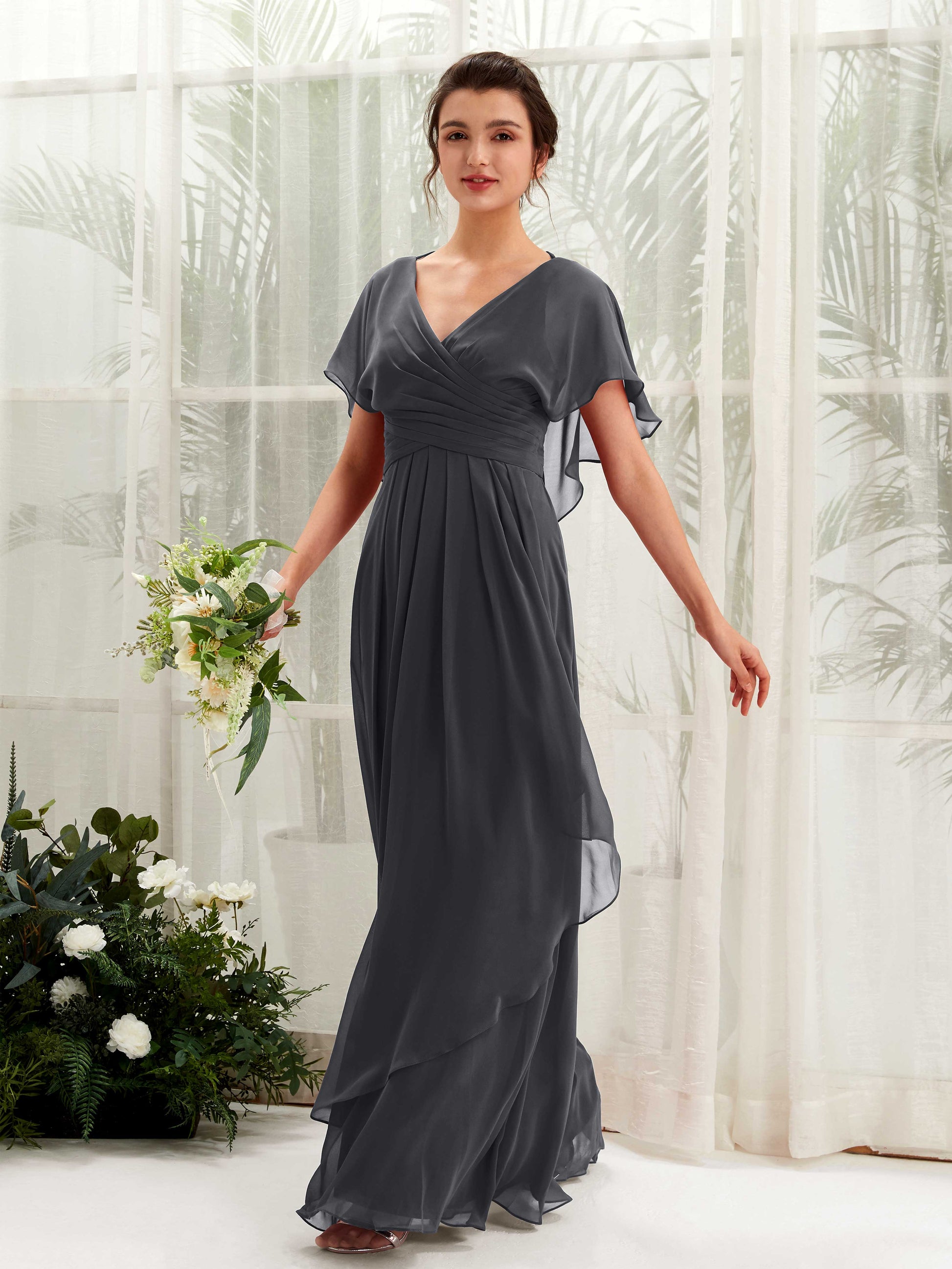 Darlene Pewter Maxi Dress