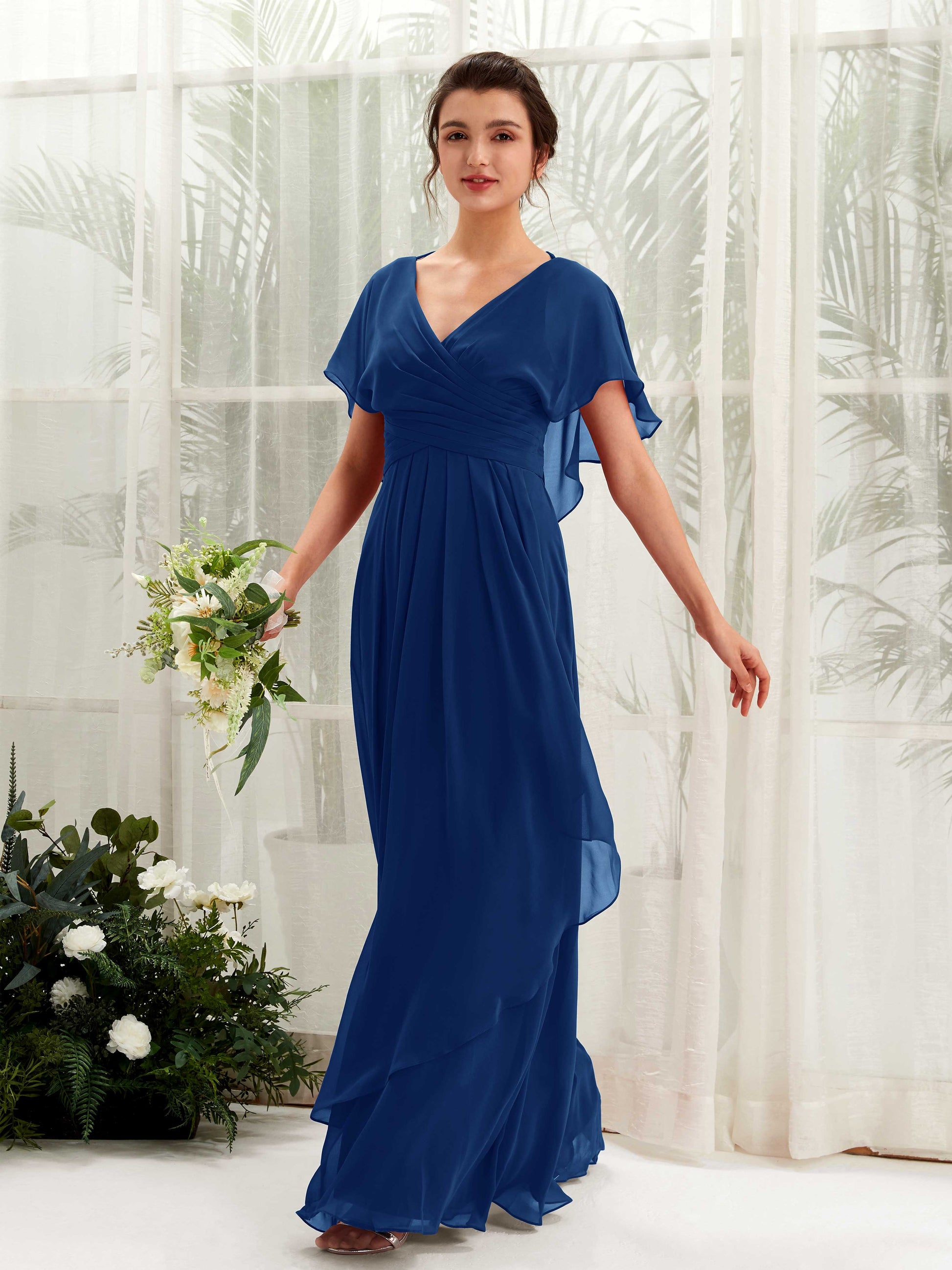 Darlene Royal Blue Maxi Dress