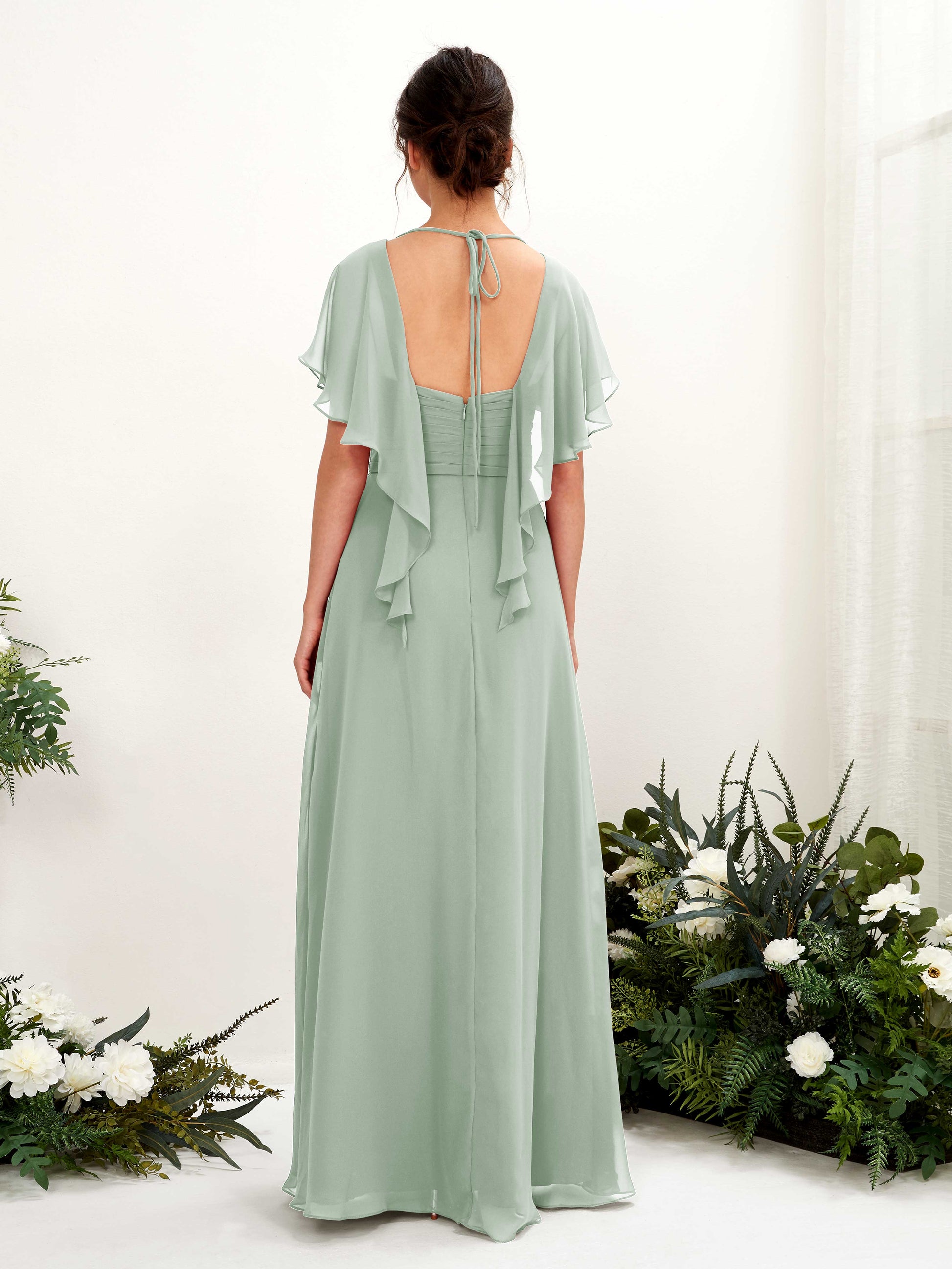 Darlene Sage Green Maxi Dress