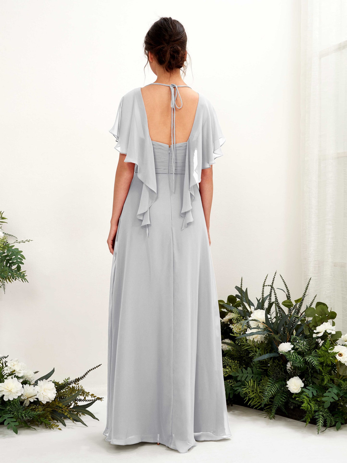 Darlene Silver Maxi Dress