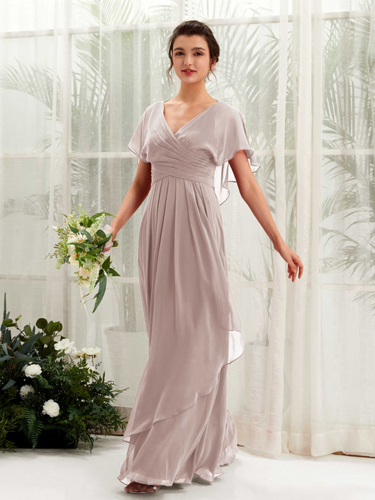 Darlene Taupe Maxi Dress