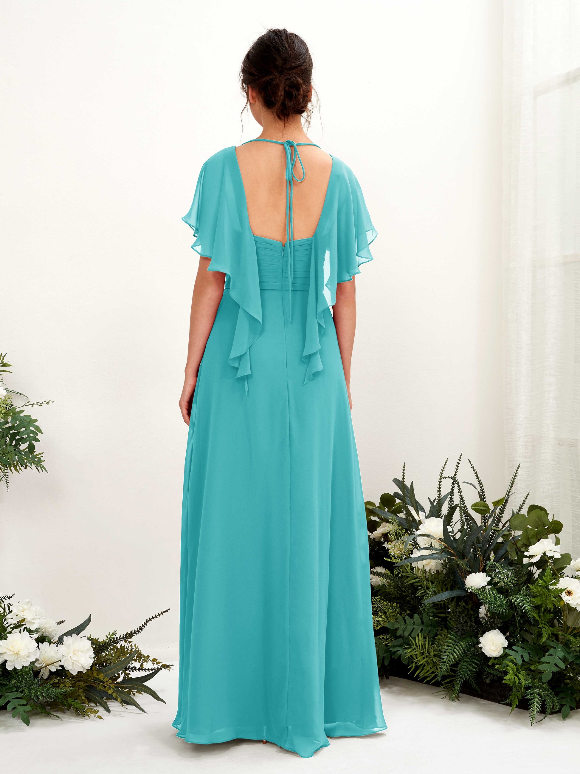 Darlene Turquoise Maxi Dress