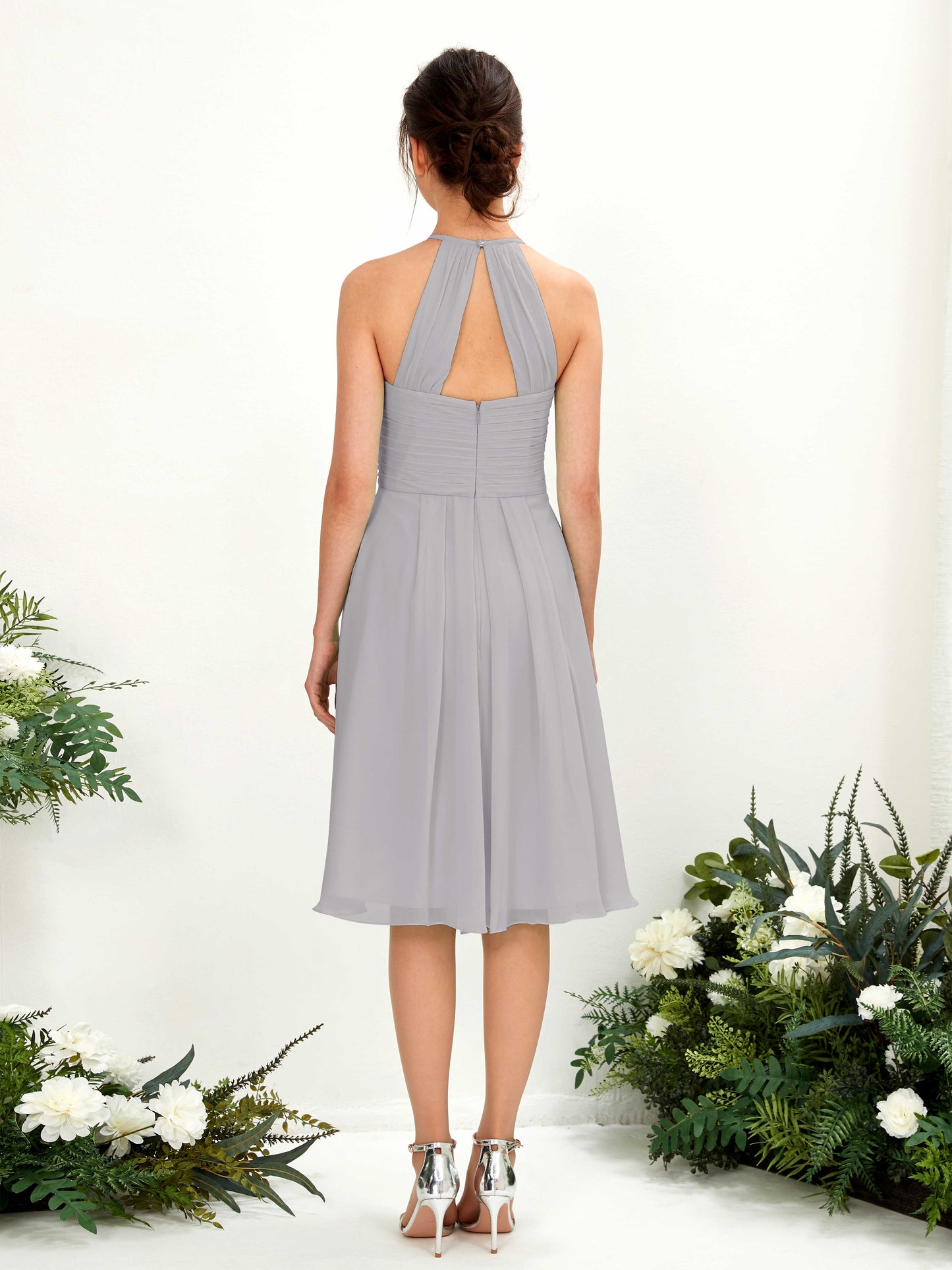 Davina Dove Halter Midi Dress