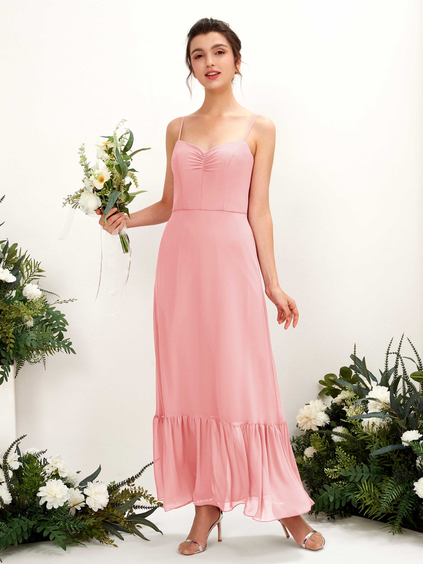 Delia Ballet Pink Sleeveless Maxi Dress