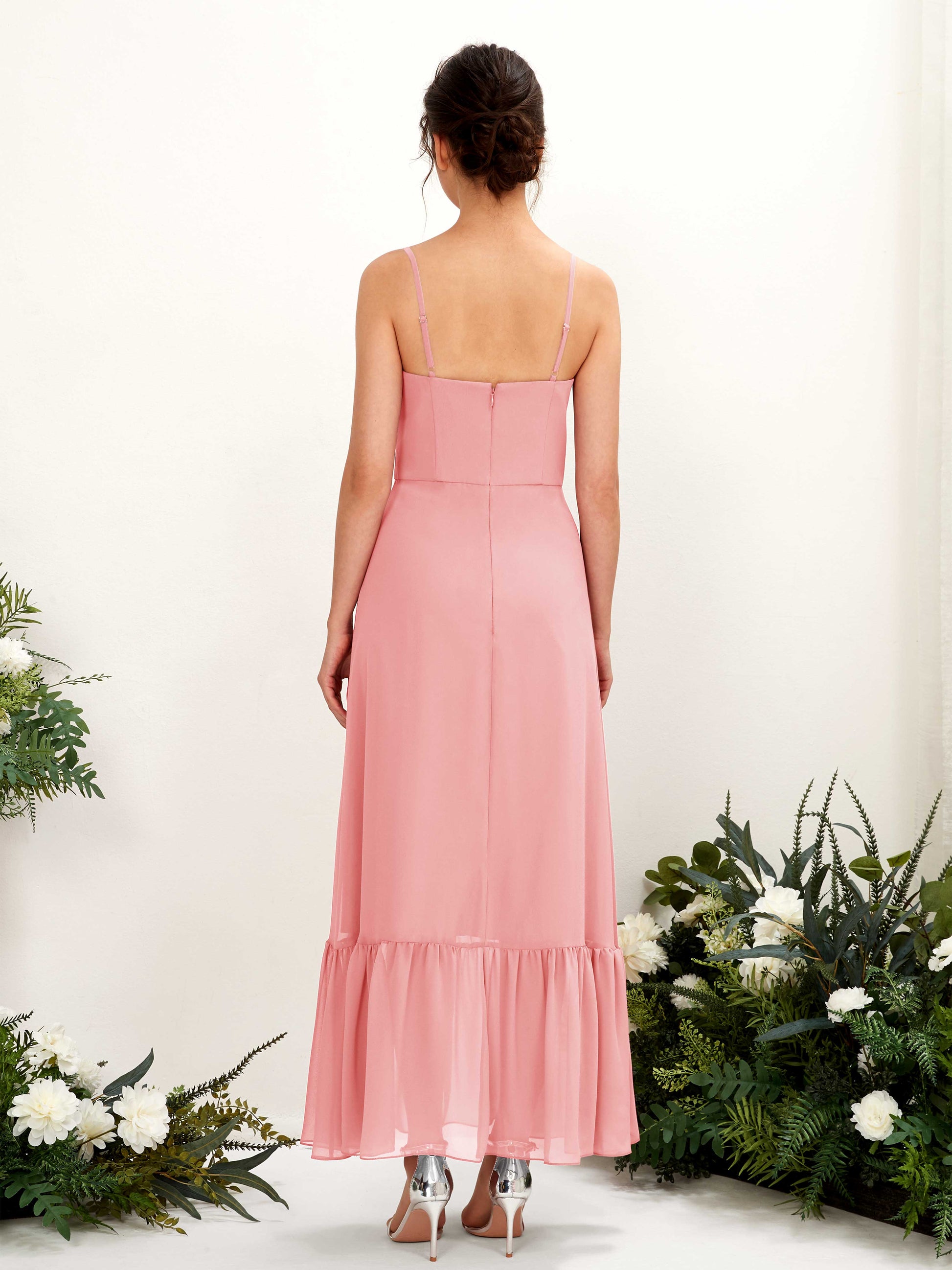 Delia Ballet Pink Sleeveless Maxi Dress