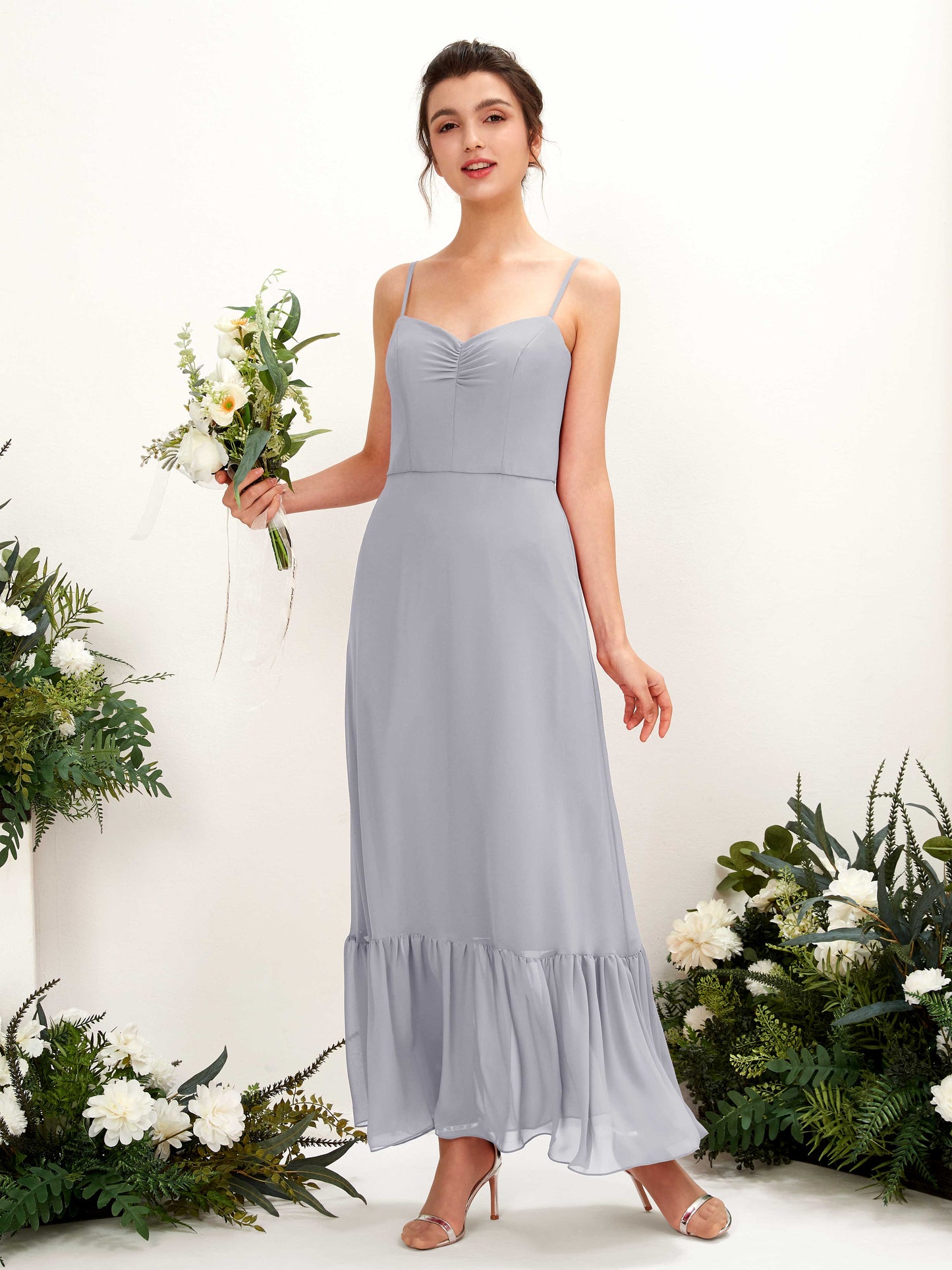 Delia Dusty Lavender Sleeveless Maxi Dress