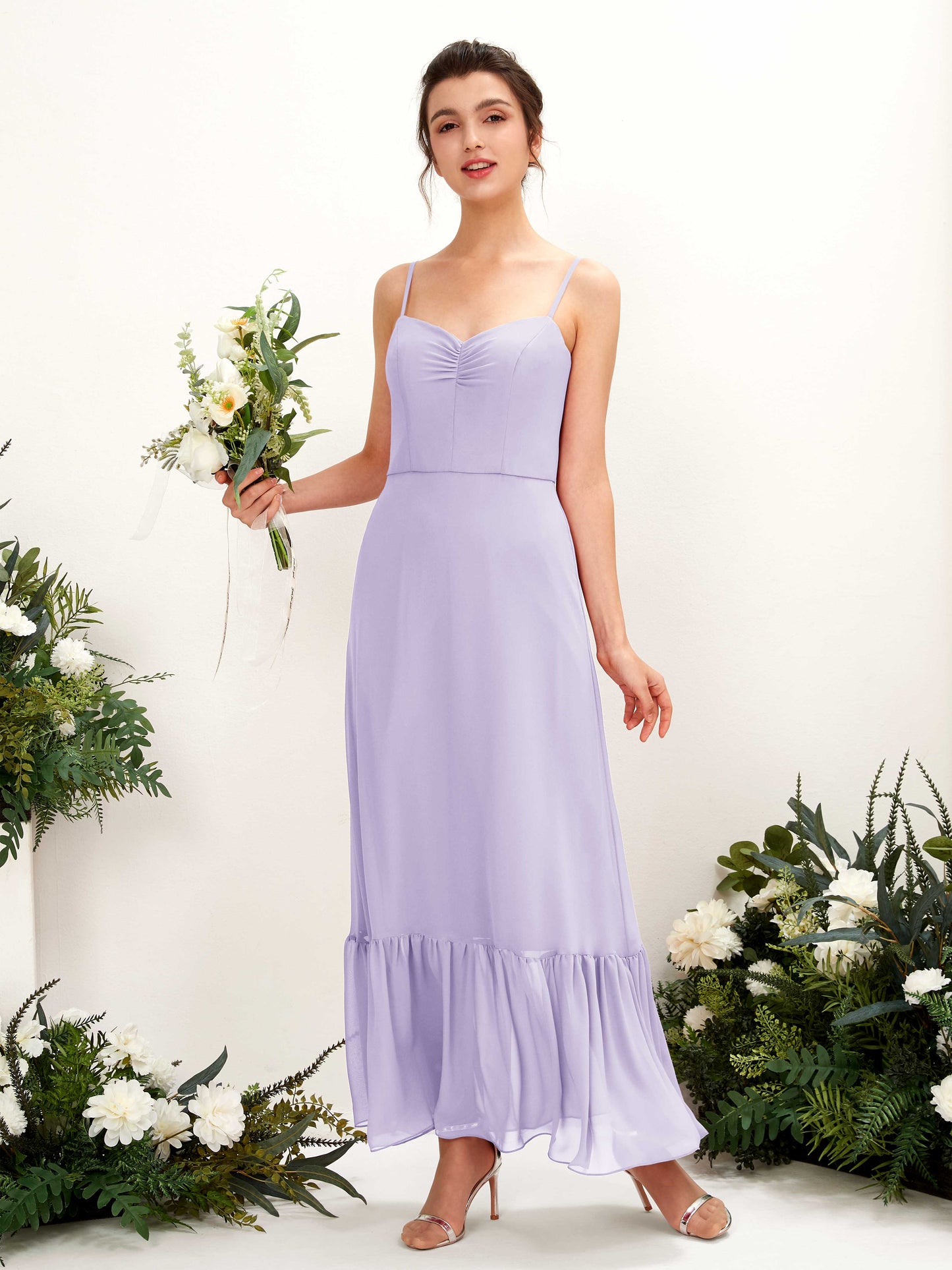 Delia Lilac Sleeveless Maxi Dress