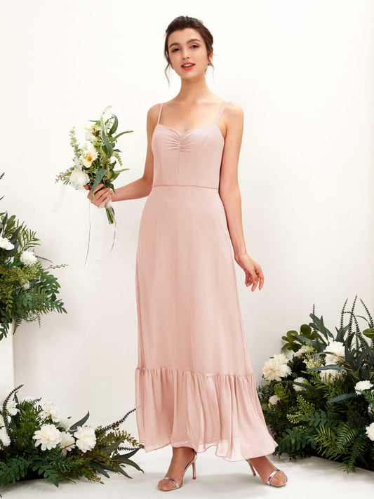 Delia Pearl Pink Sleeveless Maxi Dress