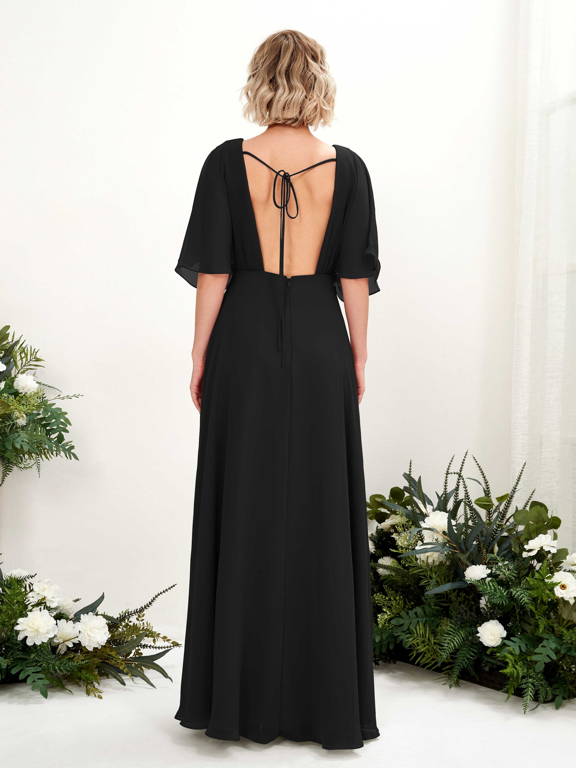 Dhea Black Maxi Dress