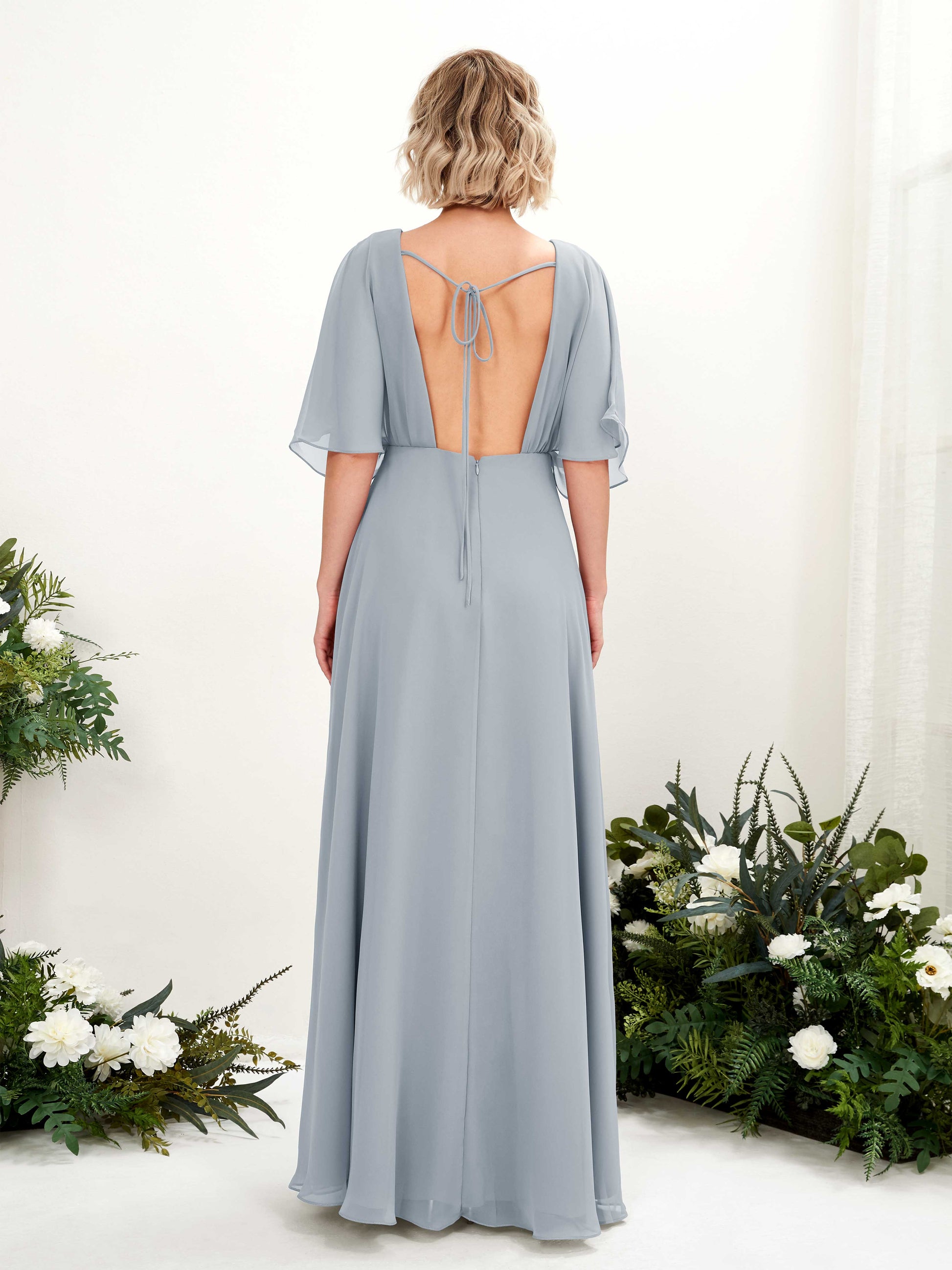 Dhea Dusty Blue-Upgrade Maxi Dress