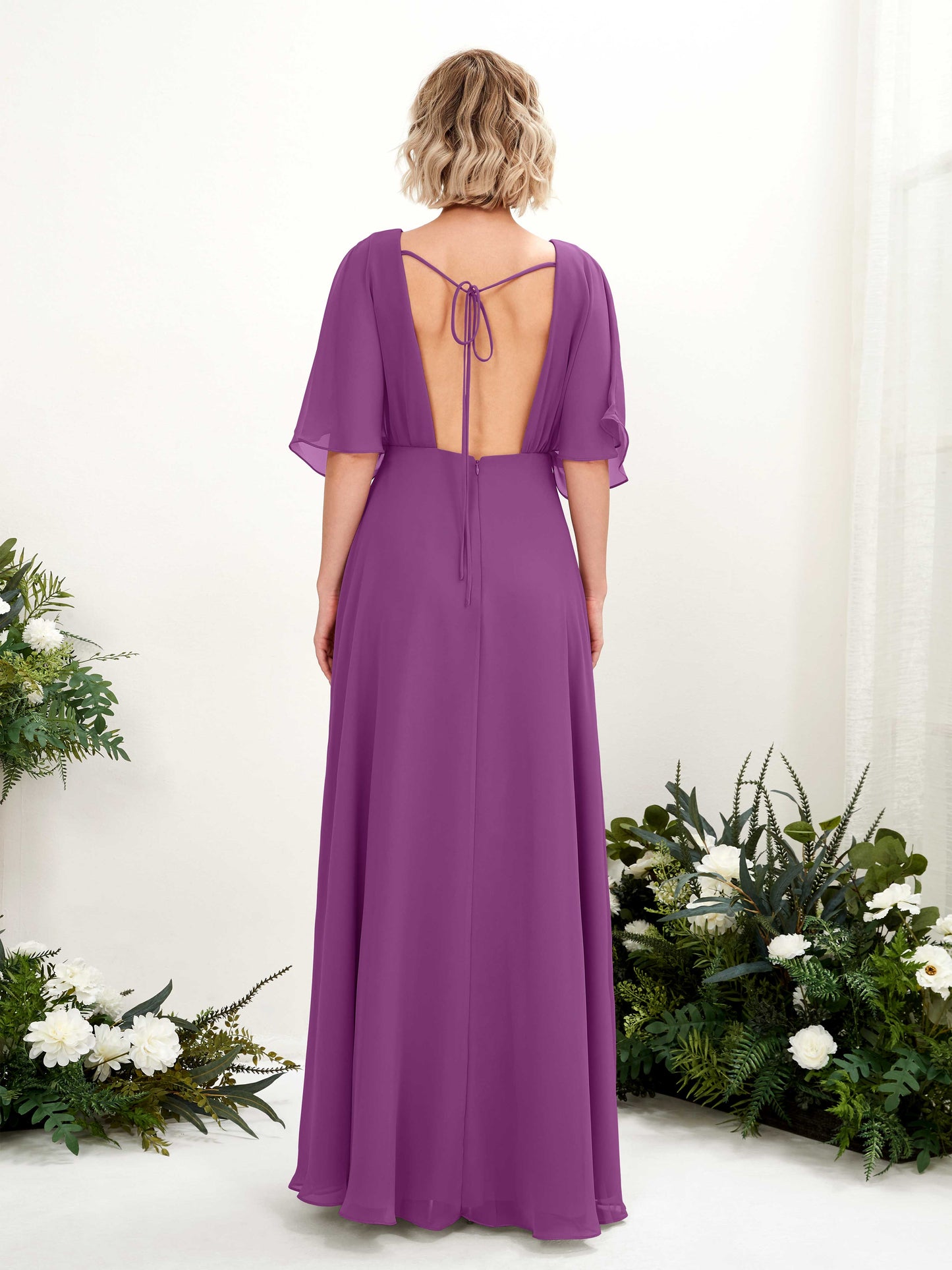 Dhea Purple Maxi Dress