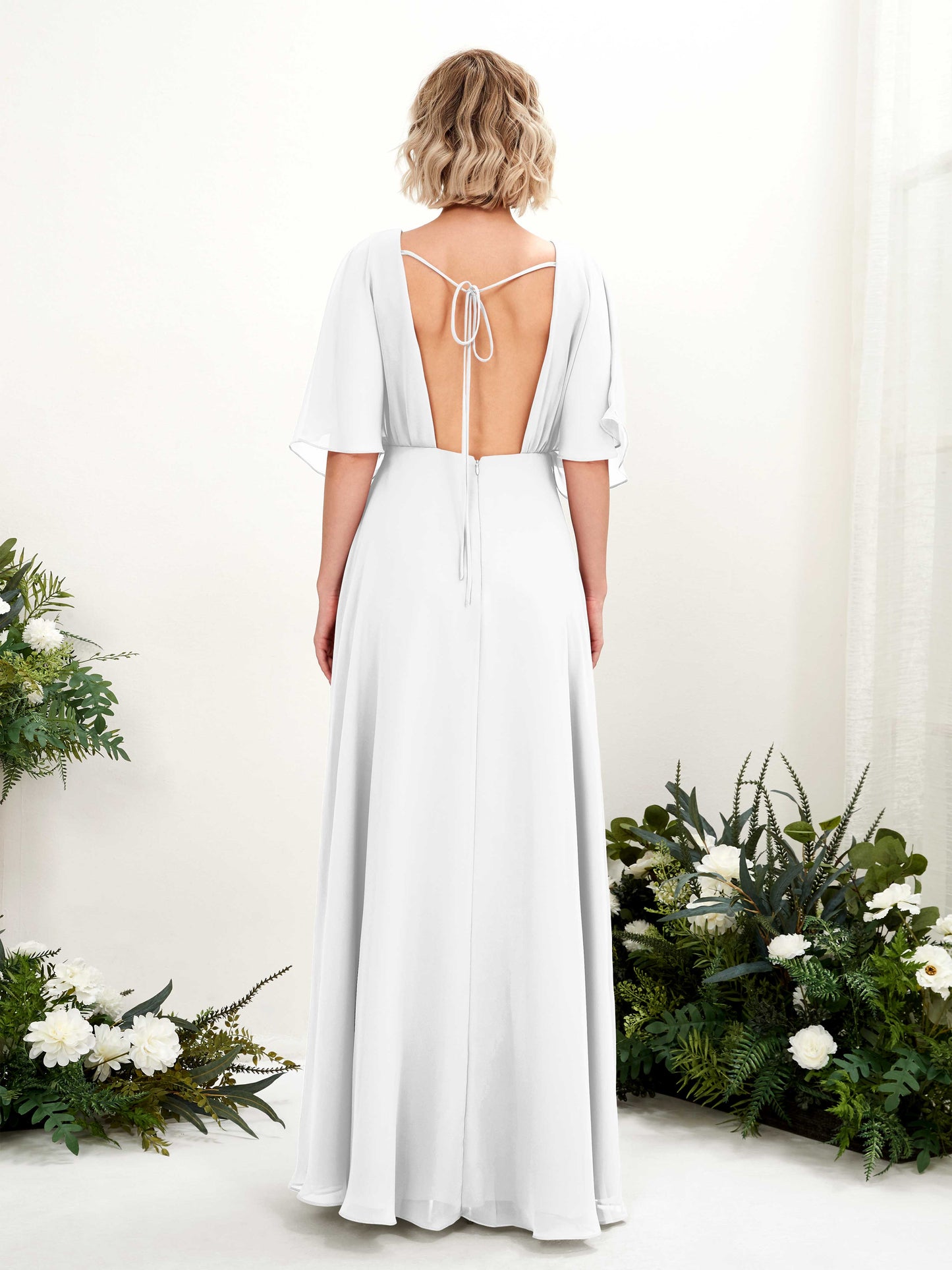 Dhea White Maxi Dress