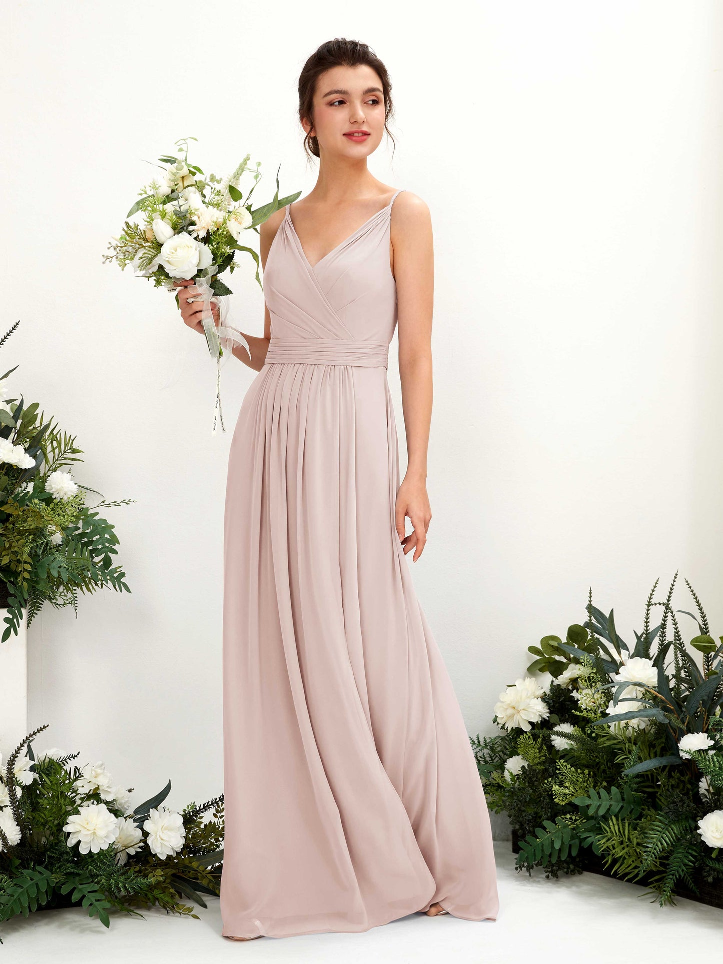 Dira Biscotti Sleeveless Maxi Dress