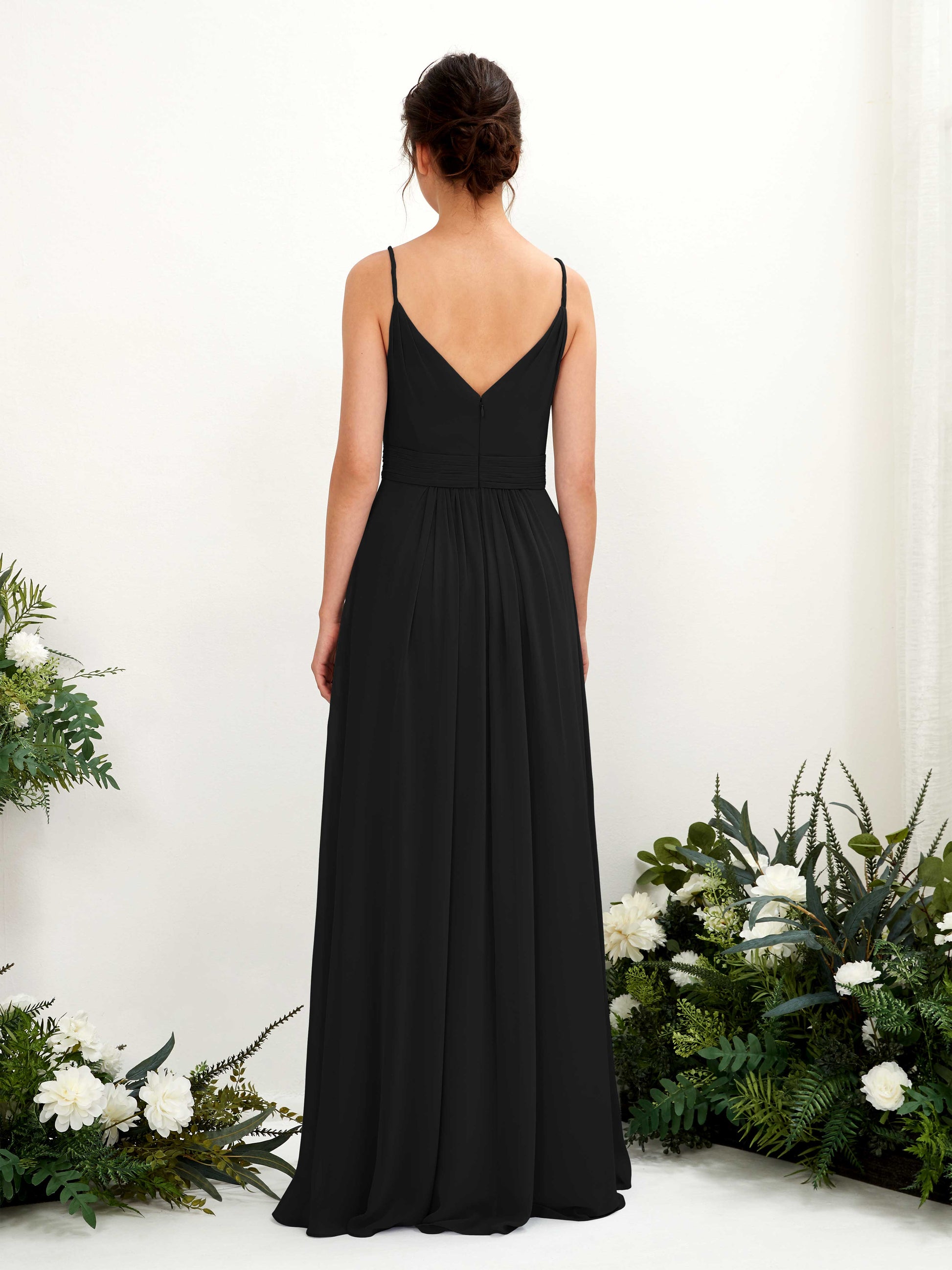 Dira Black Sleeveless Maxi Dress