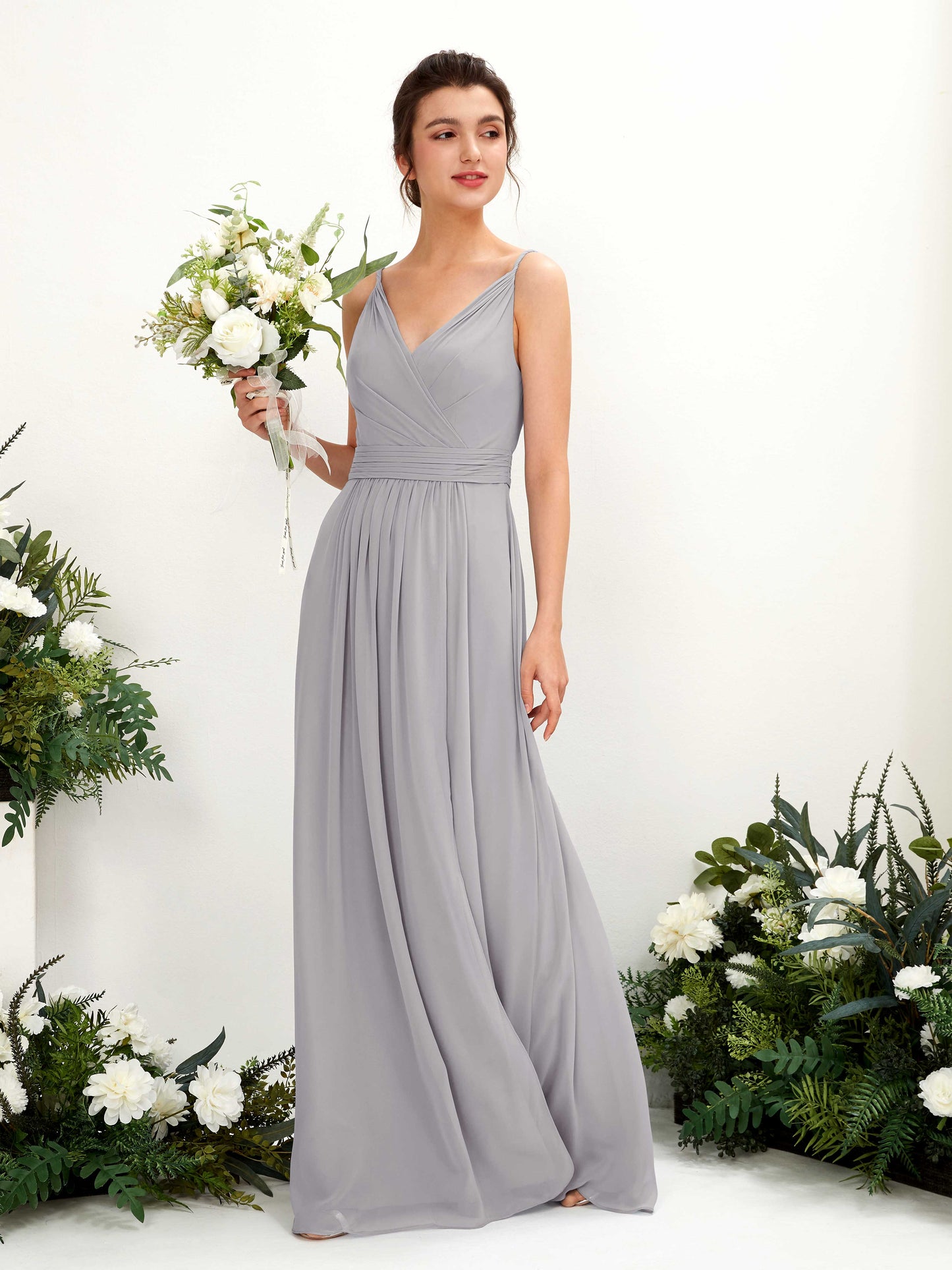 Dira Dove Sleeveless Maxi Dress