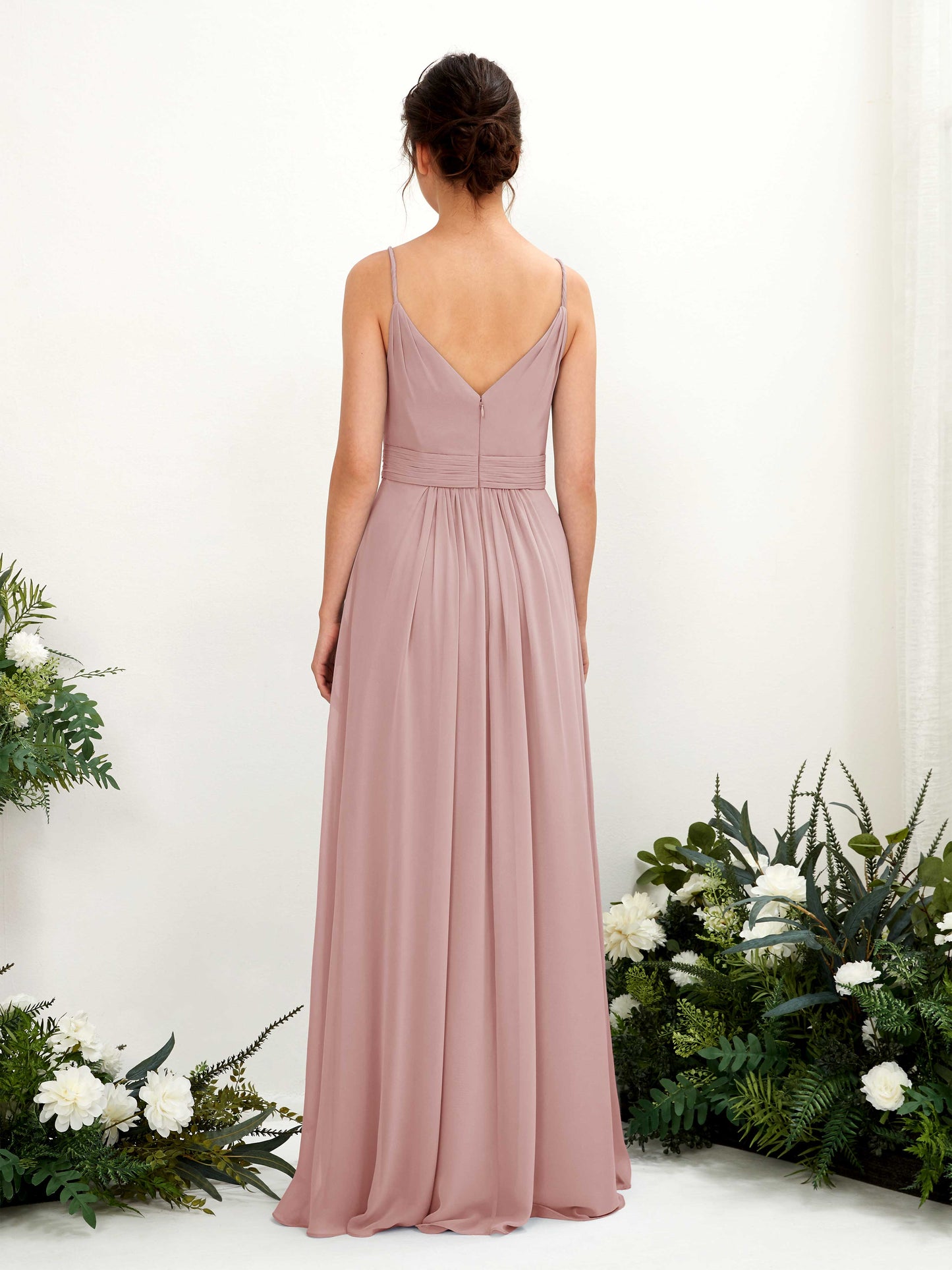 Dira Dusty Rose Sleeveless Maxi Dress