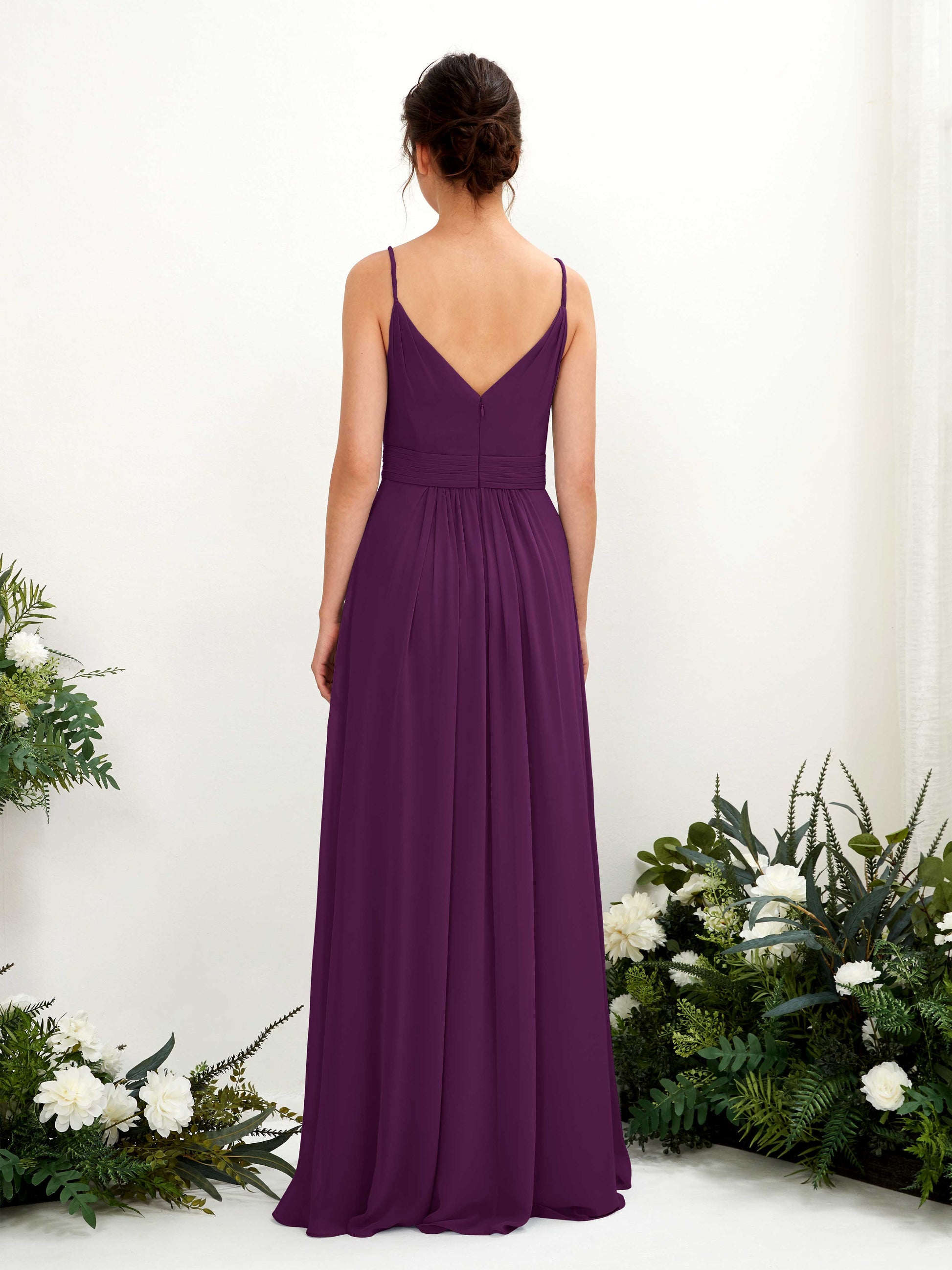 Dira Grape Sleeveless Maxi Dress