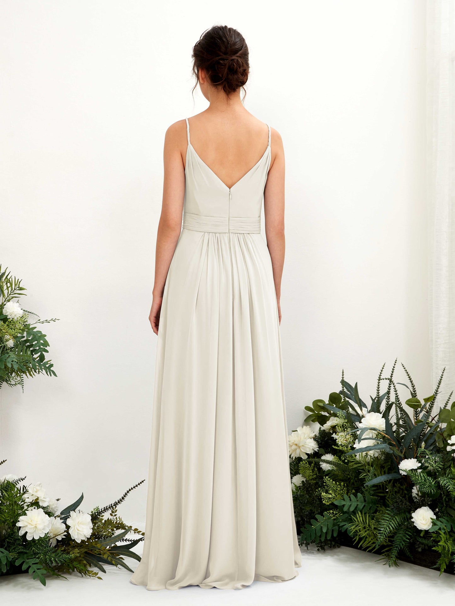 Dira Ivory Sleeveless Maxi Dress